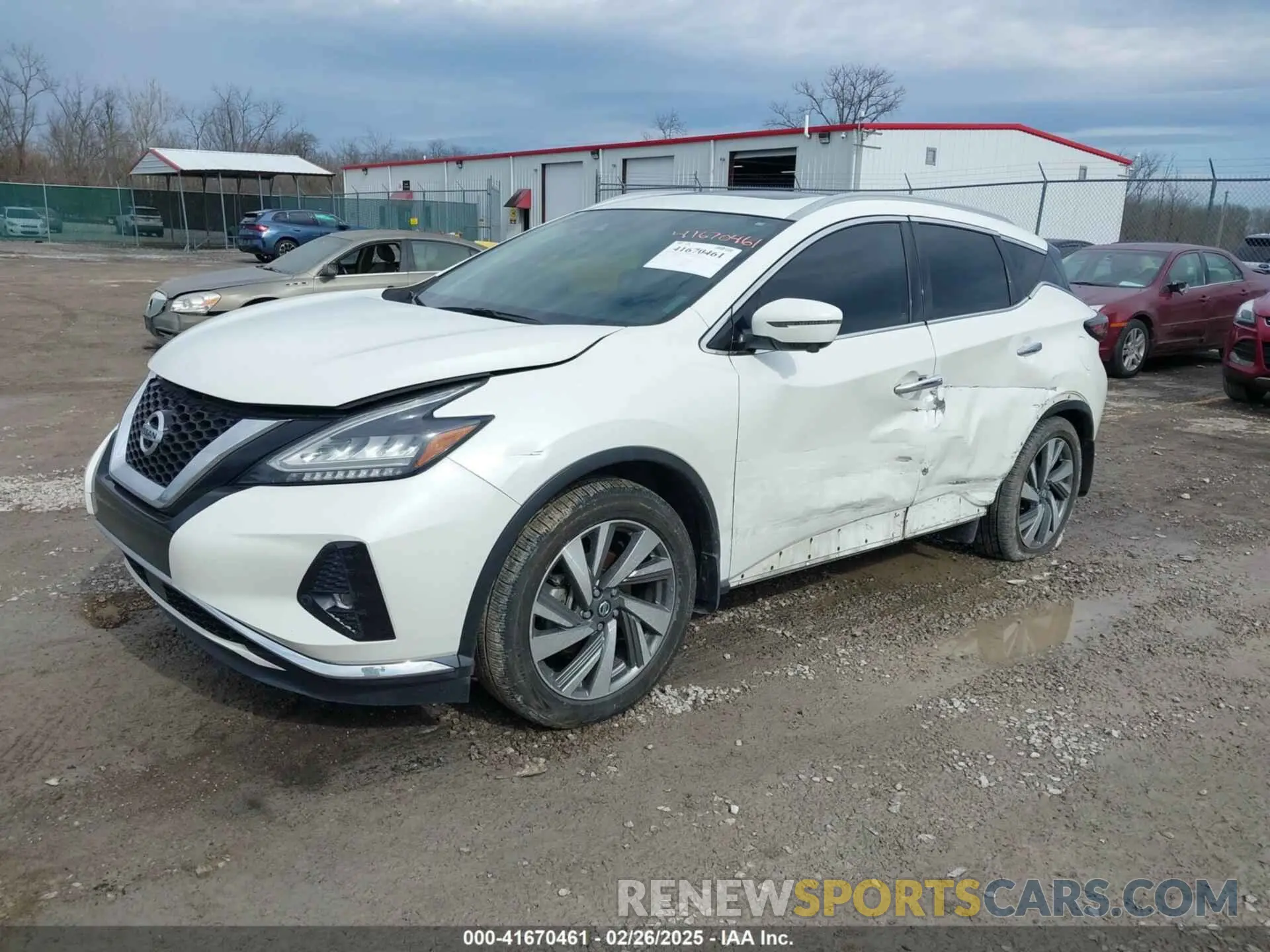 2 fotografías del automóvil dañado 5N1AZ2CJXLN113029 NISSAN MURANO 2020
