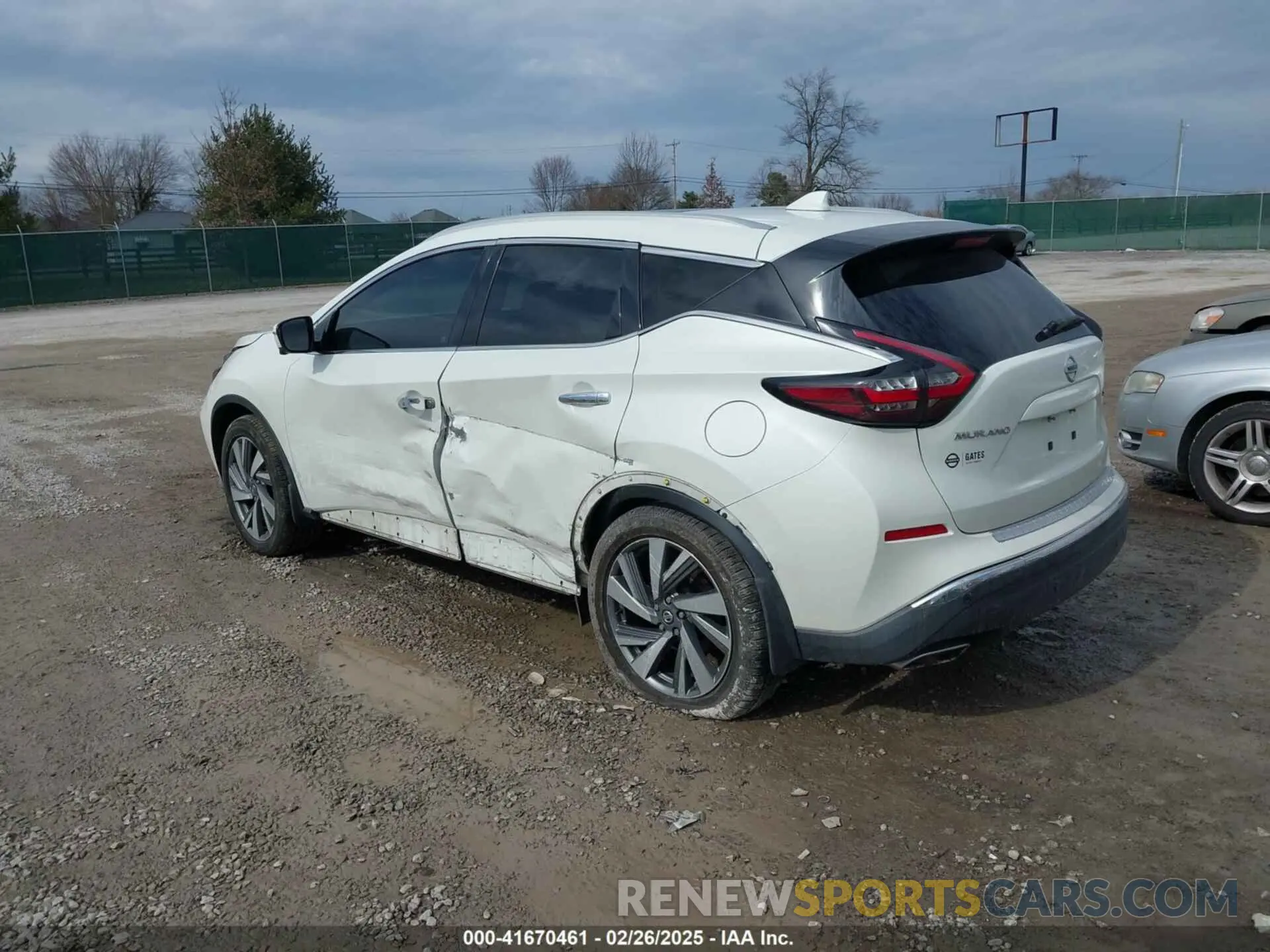 3 fotografías del automóvil dañado 5N1AZ2CJXLN113029 NISSAN MURANO 2020