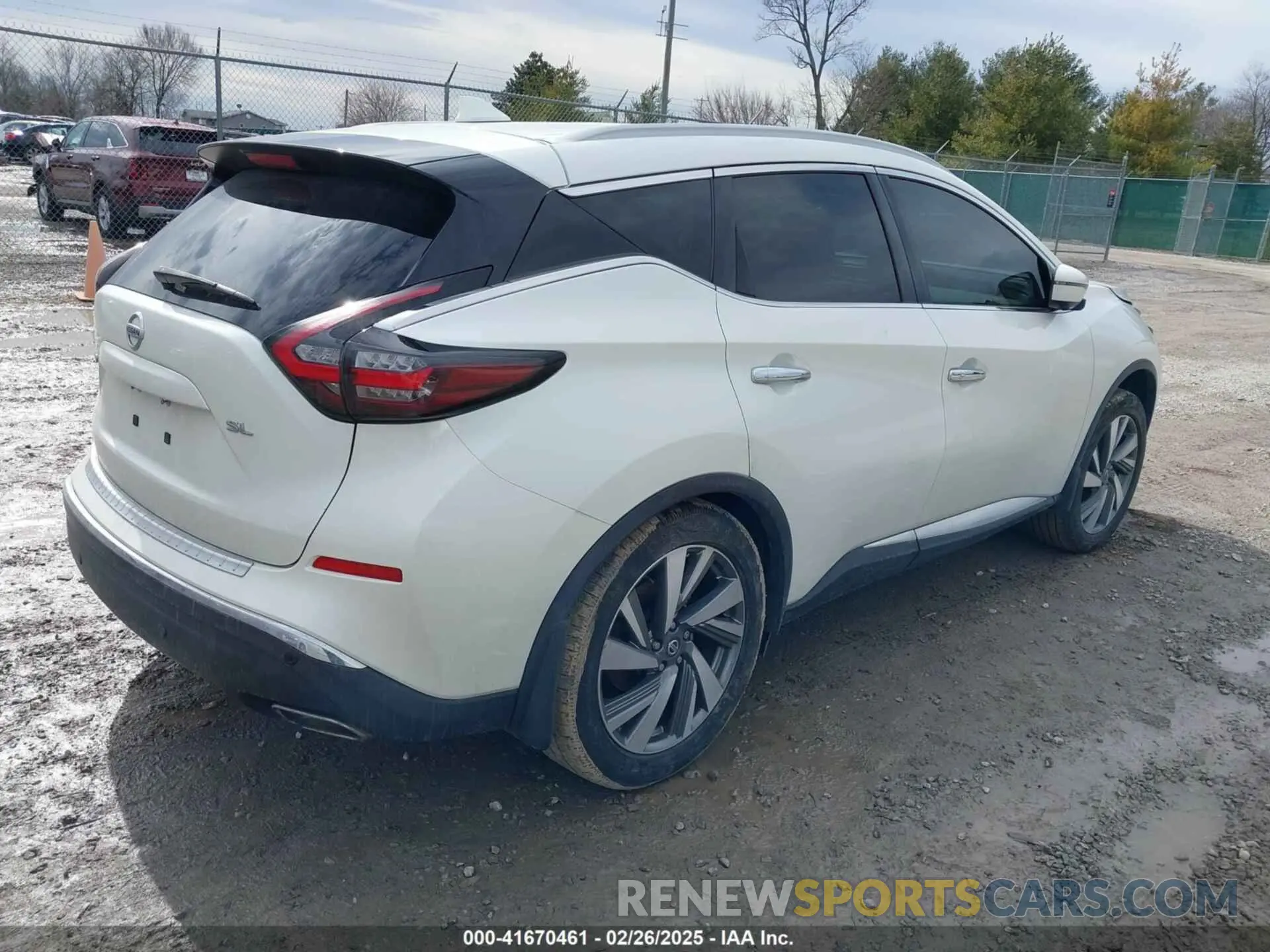 4 fotografías del automóvil dañado 5N1AZ2CJXLN113029 NISSAN MURANO 2020
