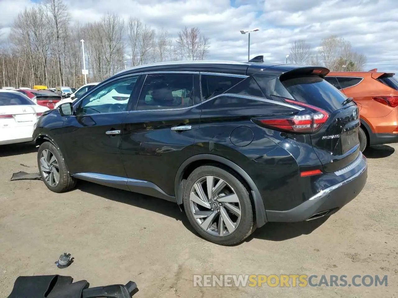 2 fotografías del automóvil dañado 5N1AZ2CS2LN147359 NISSAN MURANO 2020