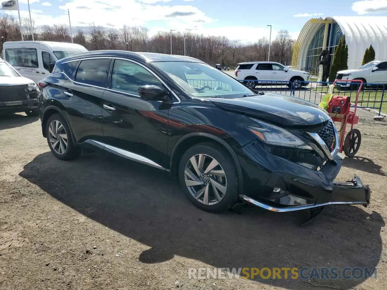 4 fotografías del automóvil dañado 5N1AZ2CS2LN147359 NISSAN MURANO 2020