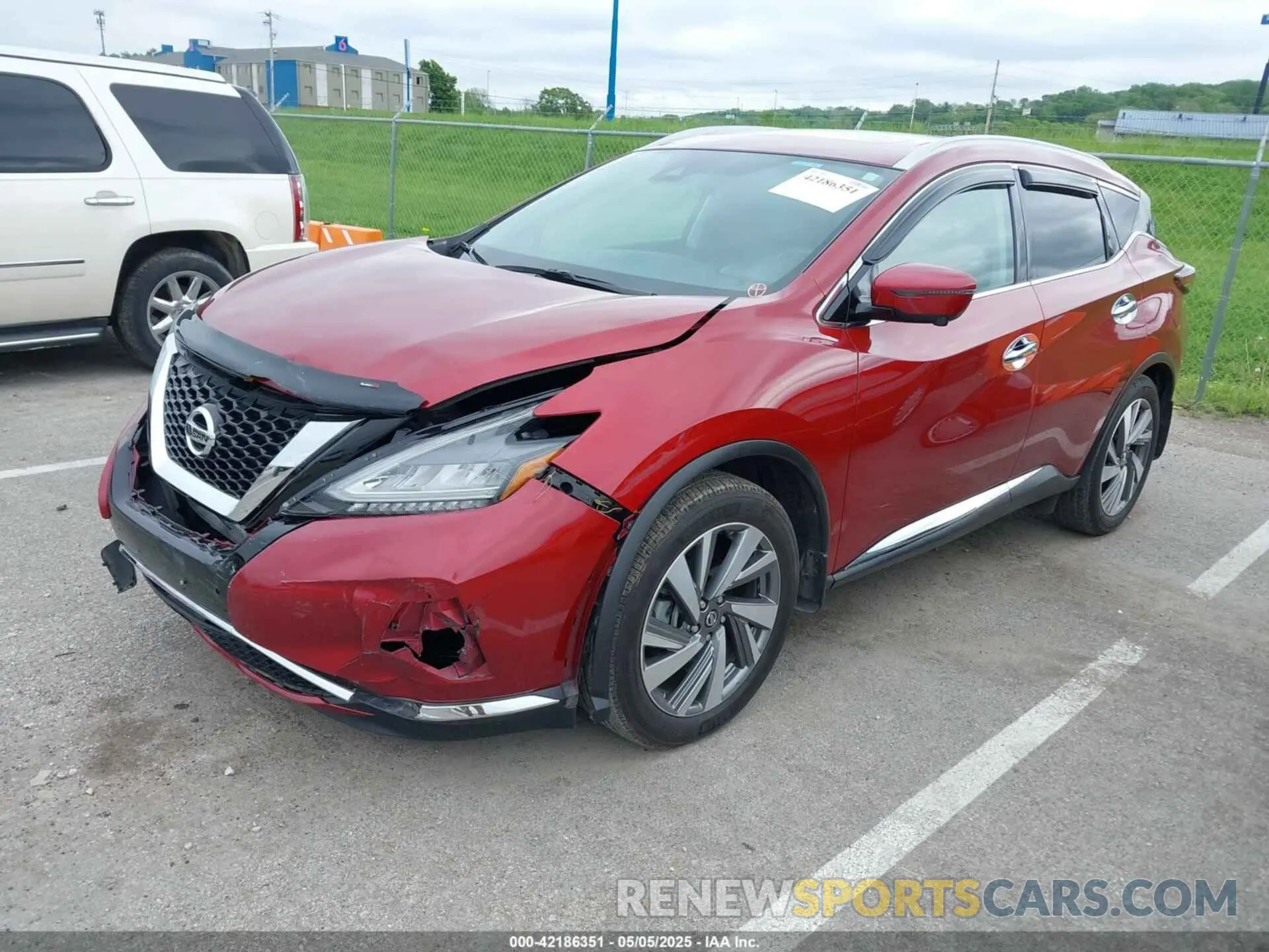 2 fotografías del automóvil dañado 5N1AZ2CS4LN118414 NISSAN MURANO 2020