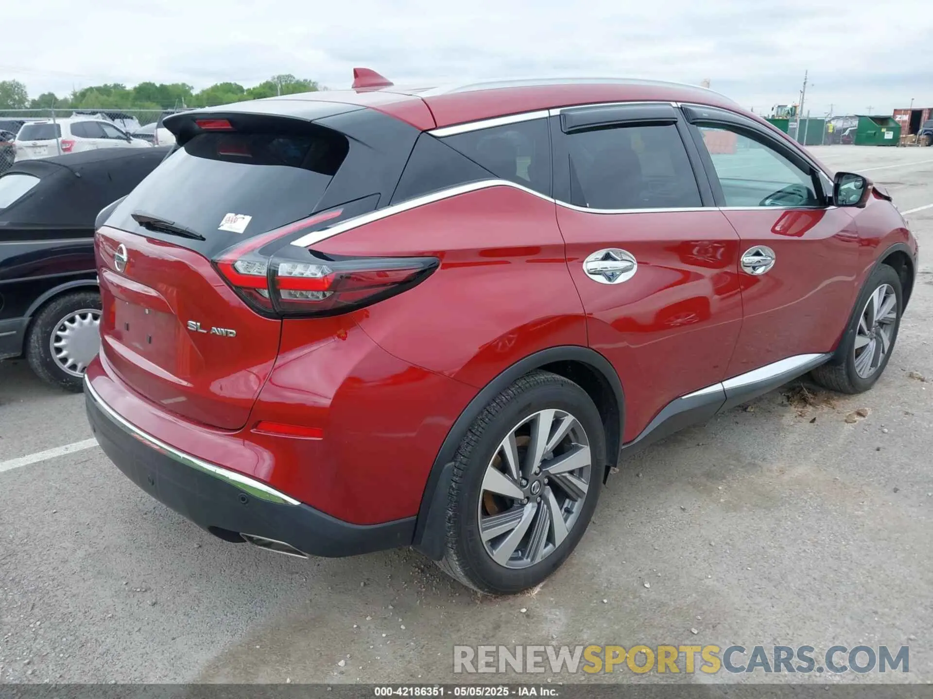 4 fotografías del automóvil dañado 5N1AZ2CS4LN118414 NISSAN MURANO 2020