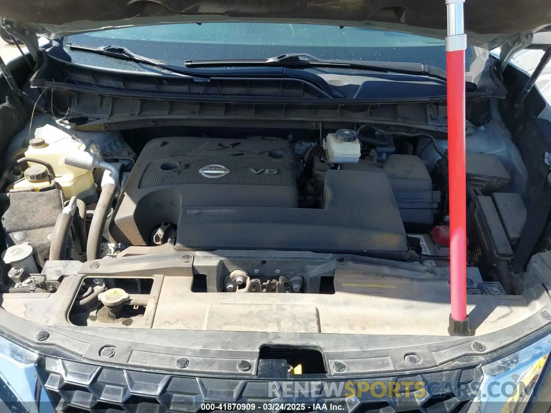10 fotografías del automóvil dañado 5N1AZ2CS7LN175805 NISSAN MURANO 2020