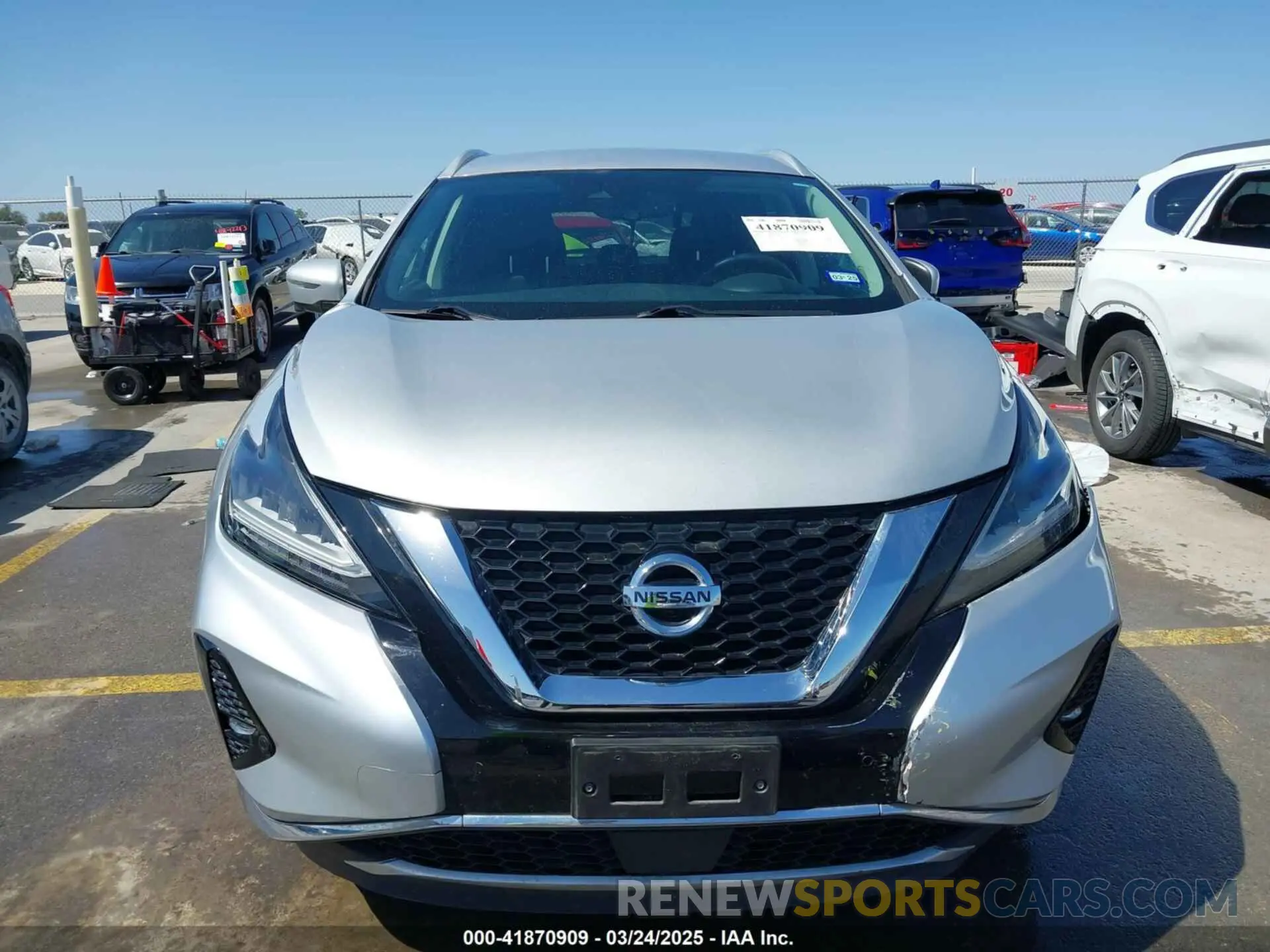 12 fotografías del automóvil dañado 5N1AZ2CS7LN175805 NISSAN MURANO 2020