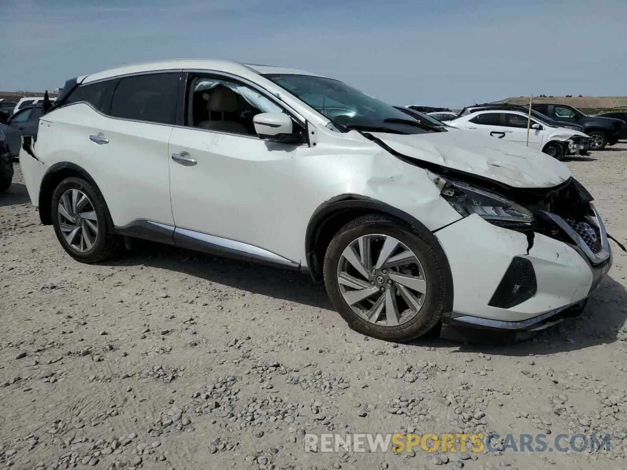 4 fotografías del automóvil dañado 5N1AZ2CS8LN150587 NISSAN MURANO 2020