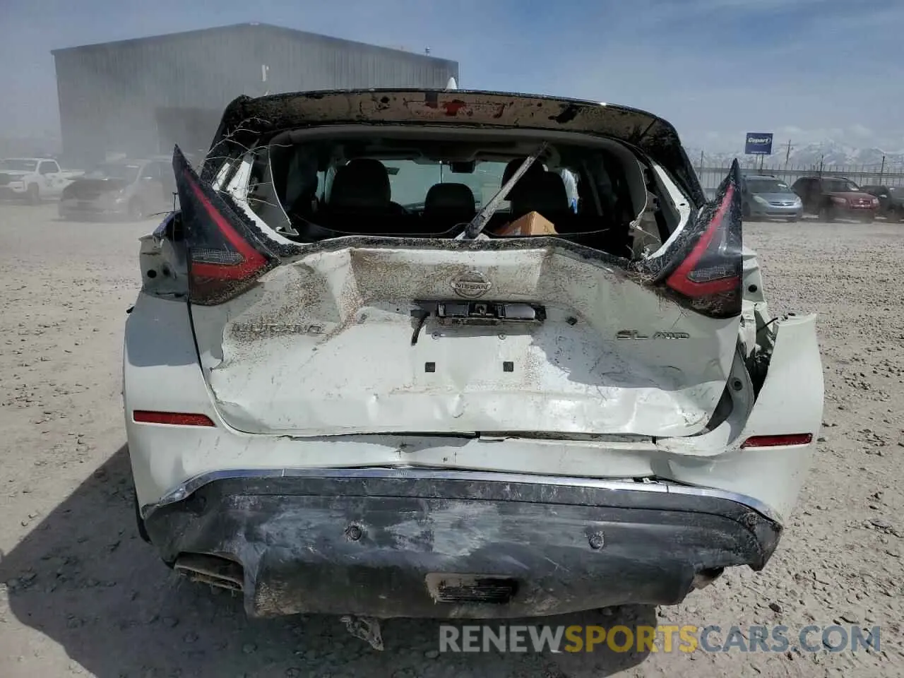 6 fotografías del automóvil dañado 5N1AZ2CS8LN150587 NISSAN MURANO 2020