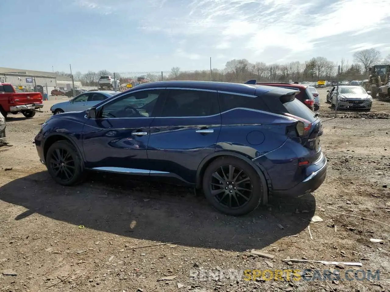 2 fotografías del automóvil dañado 5N1AZ2CS9LN170668 NISSAN MURANO 2020
