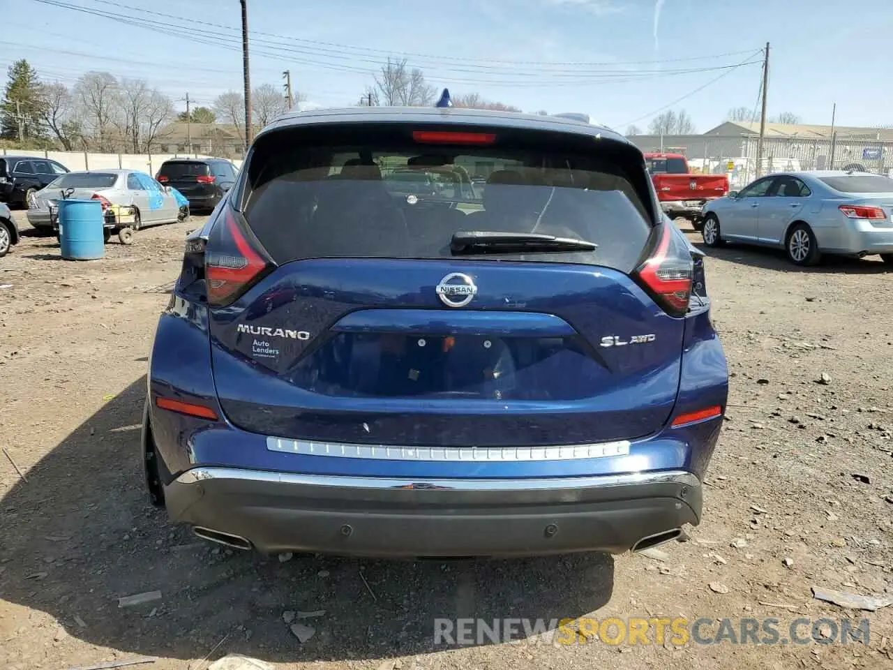6 fotografías del automóvil dañado 5N1AZ2CS9LN170668 NISSAN MURANO 2020