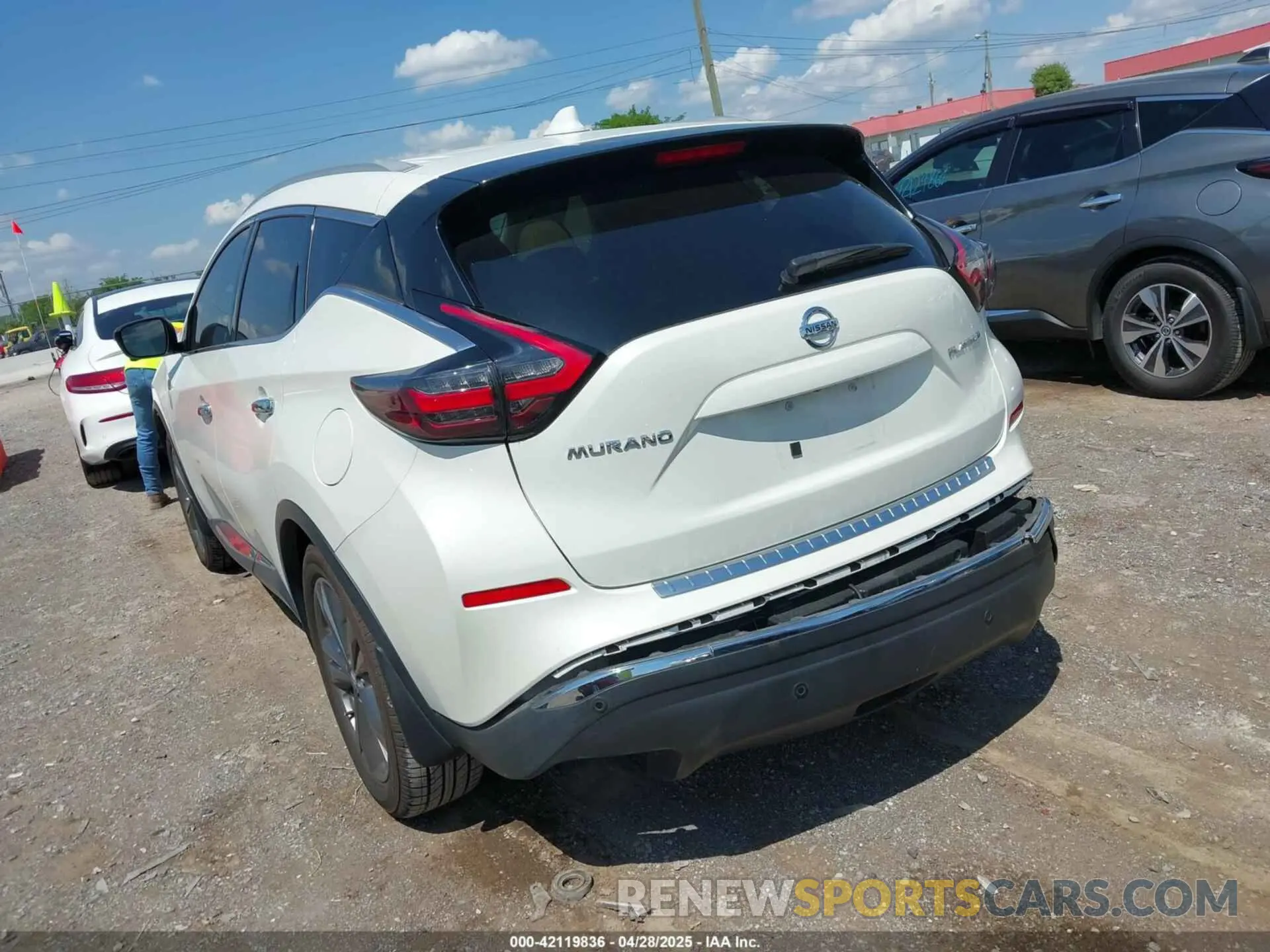 3 fotografías del automóvil dañado 5N1AZ2DJ3LN115526 NISSAN MURANO 2020