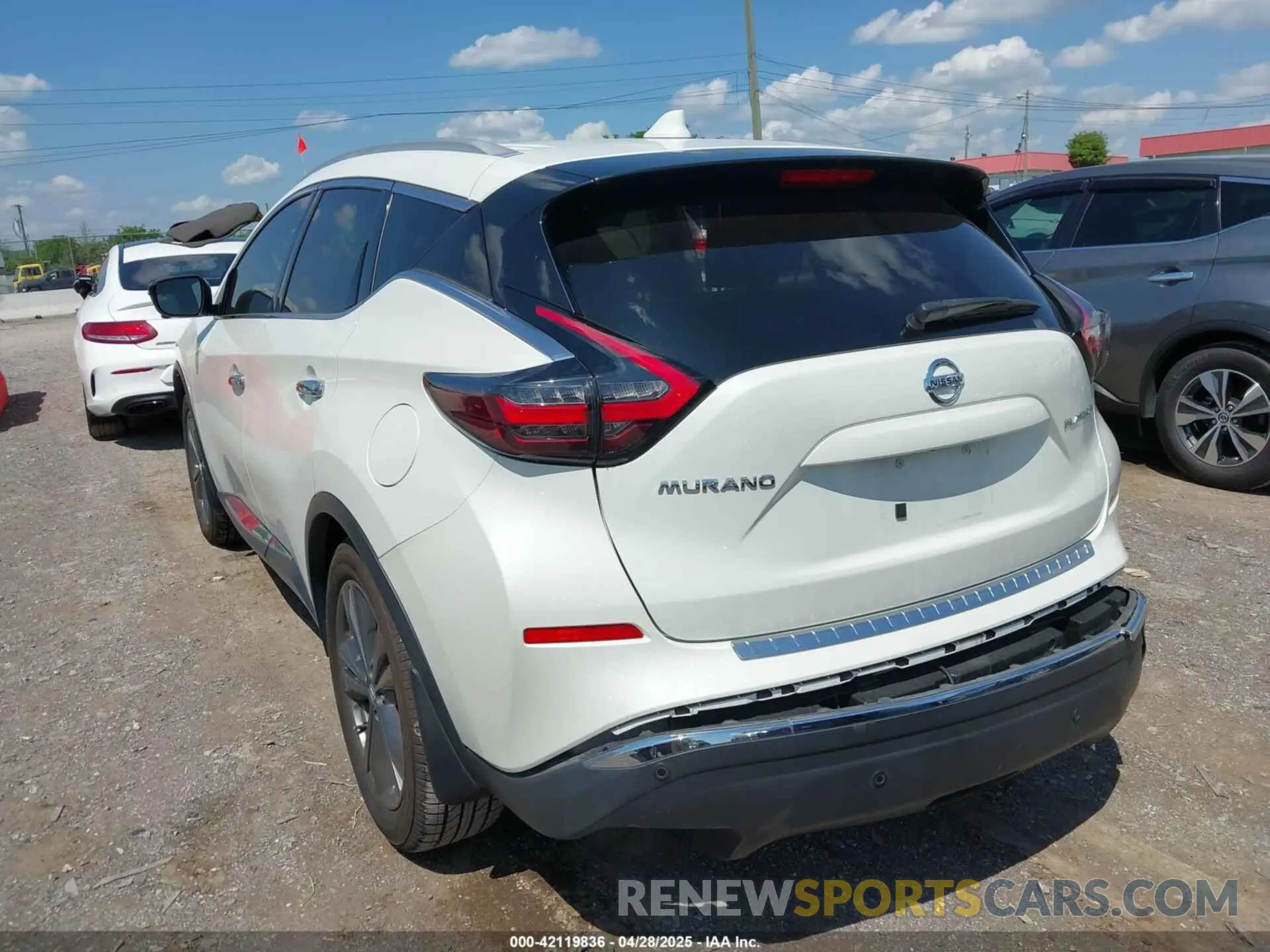 6 fotografías del automóvil dañado 5N1AZ2DJ3LN115526 NISSAN MURANO 2020