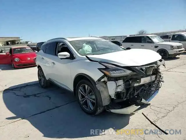 11 fotografías del automóvil dañado 5N1AZ2DJ3LN116837 NISSAN MURANO 2020