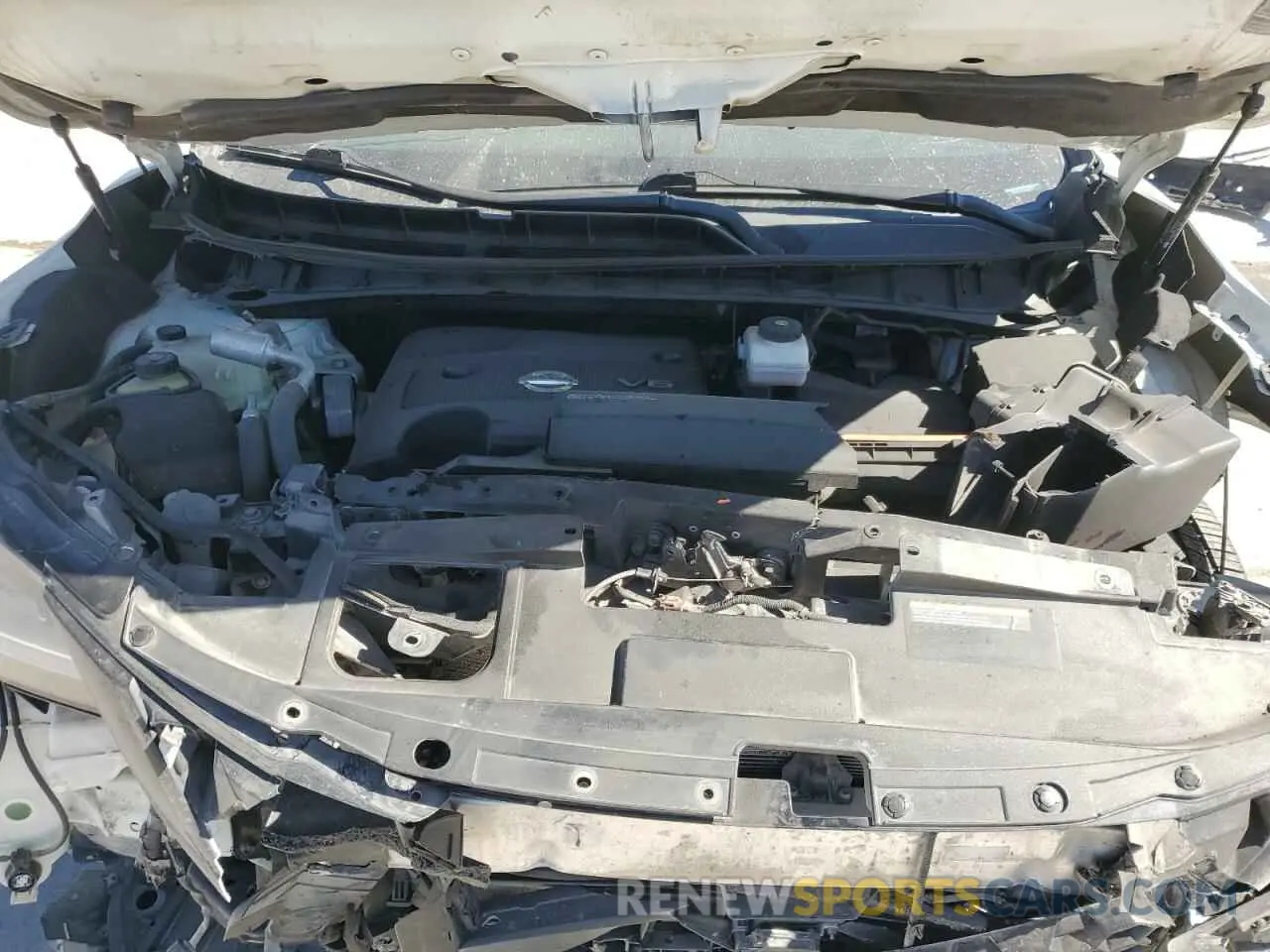 14 fotografías del automóvil dañado 5N1AZ2DJ3LN116837 NISSAN MURANO 2020