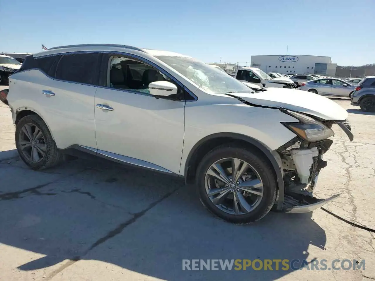 4 fotografías del automóvil dañado 5N1AZ2DJ3LN116837 NISSAN MURANO 2020
