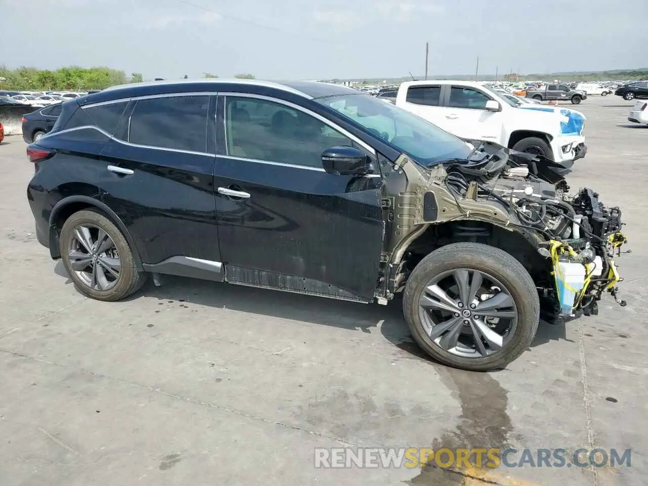 4 fotografías del automóvil dañado 5N1AZ2DJ4LN147966 NISSAN MURANO 2020
