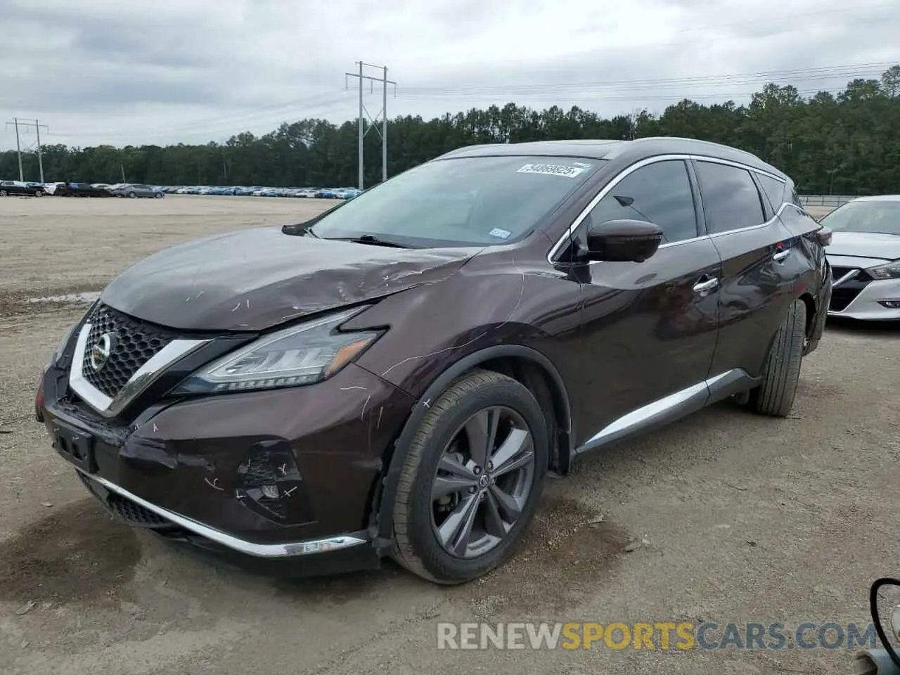 1 fotografías del automóvil dañado 5N1AZ2DJ8LN160140 NISSAN MURANO 2020