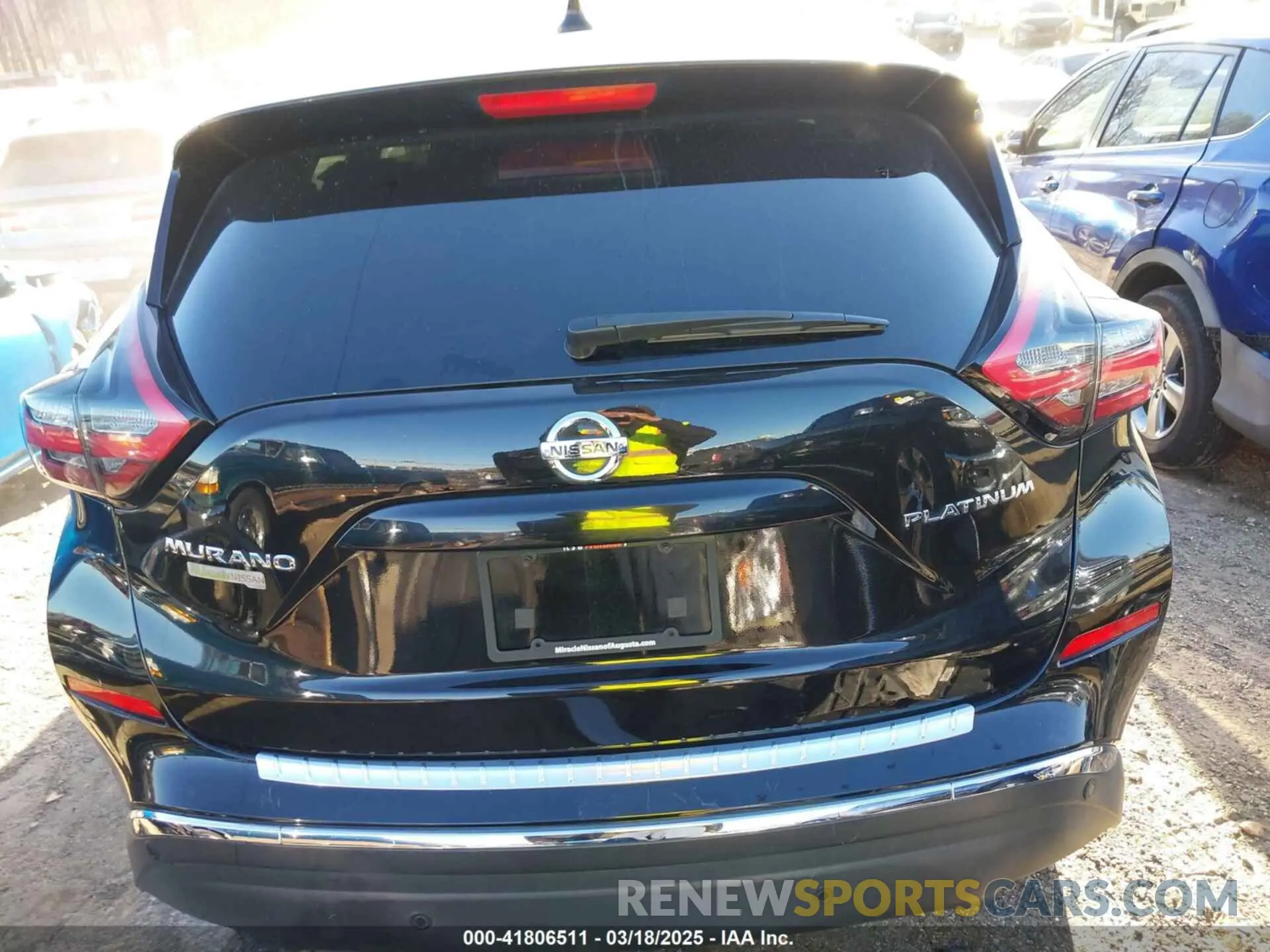 17 fotografías del automóvil dañado 5N1AZ2DJ9LN152841 NISSAN MURANO 2020