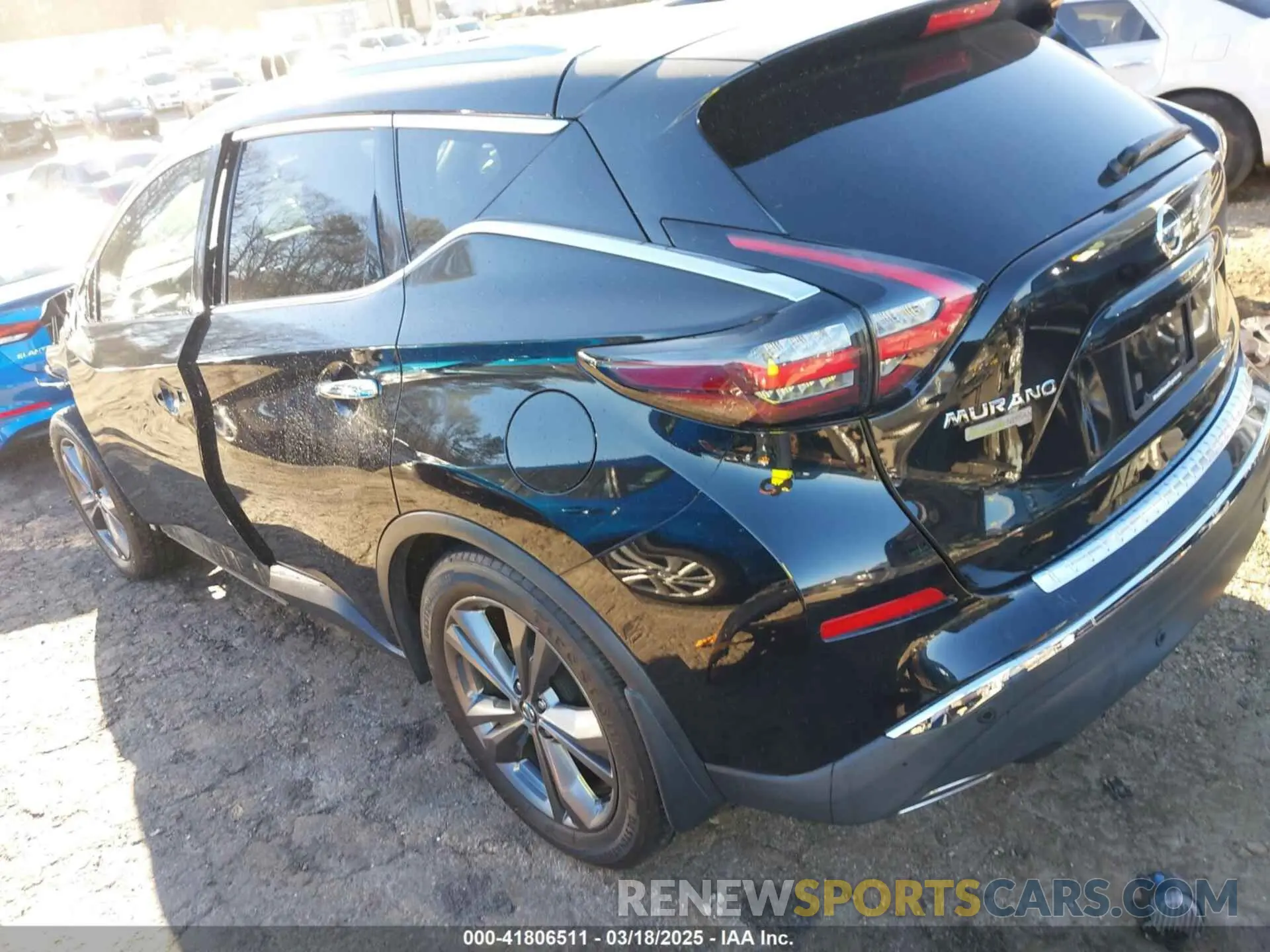3 fotografías del automóvil dañado 5N1AZ2DJ9LN152841 NISSAN MURANO 2020