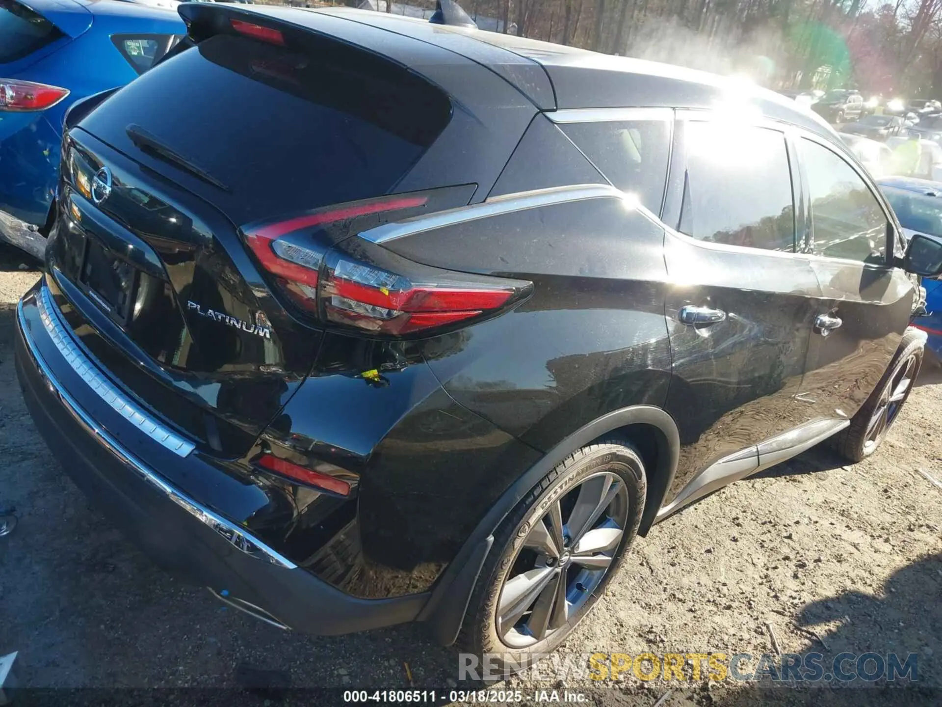 4 fotografías del automóvil dañado 5N1AZ2DJ9LN152841 NISSAN MURANO 2020