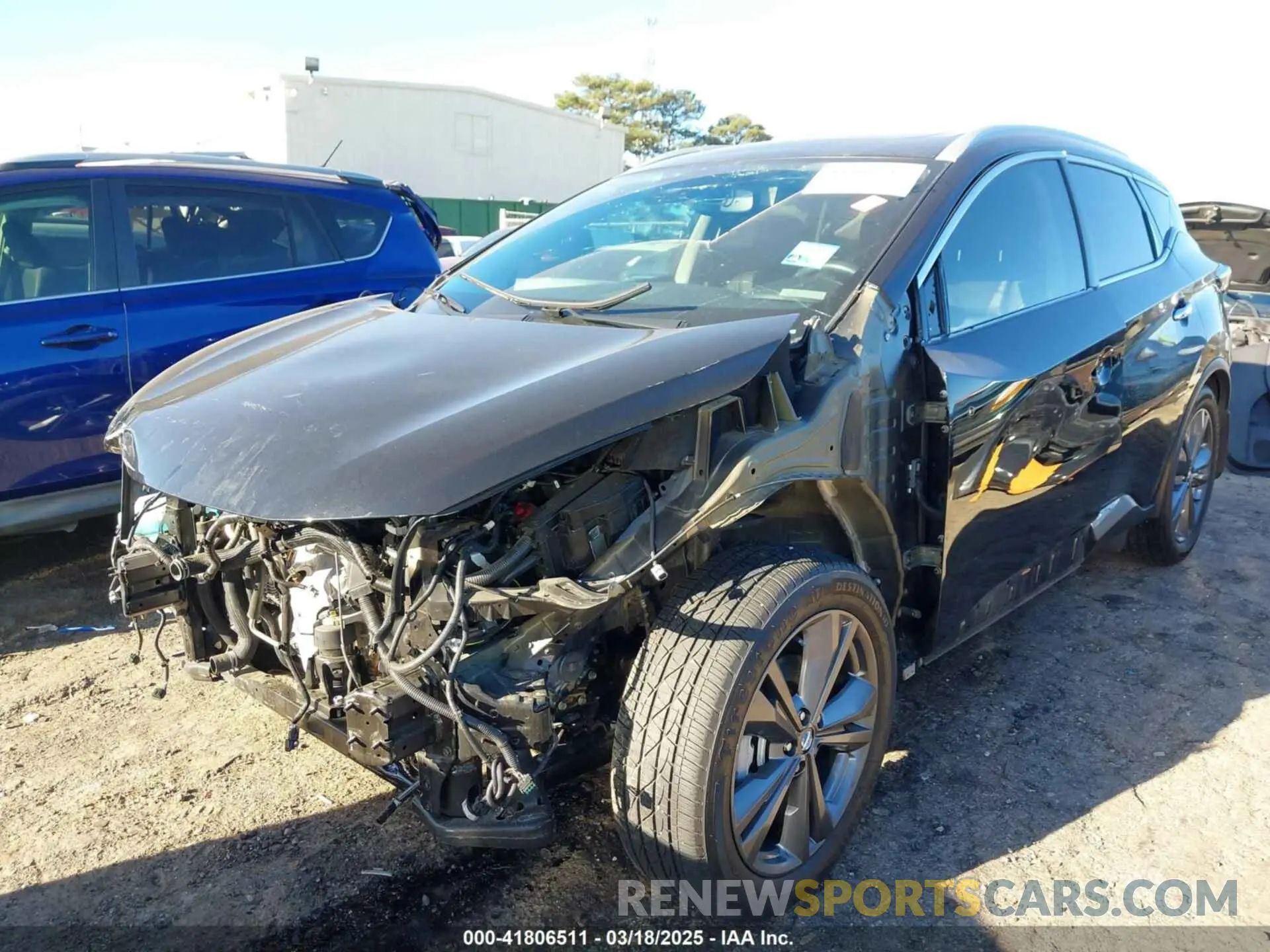 6 fotografías del automóvil dañado 5N1AZ2DJ9LN152841 NISSAN MURANO 2020
