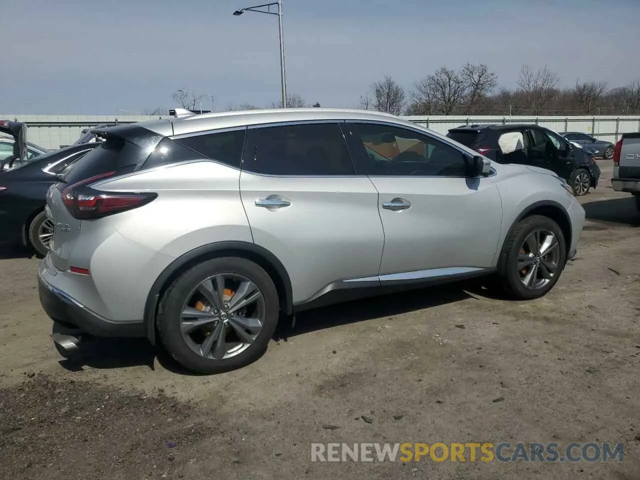 3 fotografías del automóvil dañado 5N1AZ2DS0LN122118 NISSAN MURANO 2020