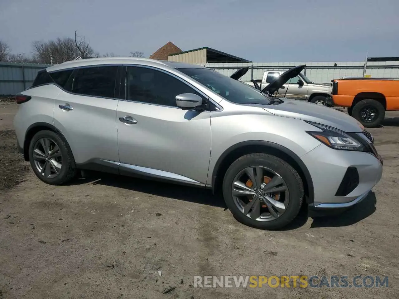 4 fotografías del automóvil dañado 5N1AZ2DS0LN122118 NISSAN MURANO 2020