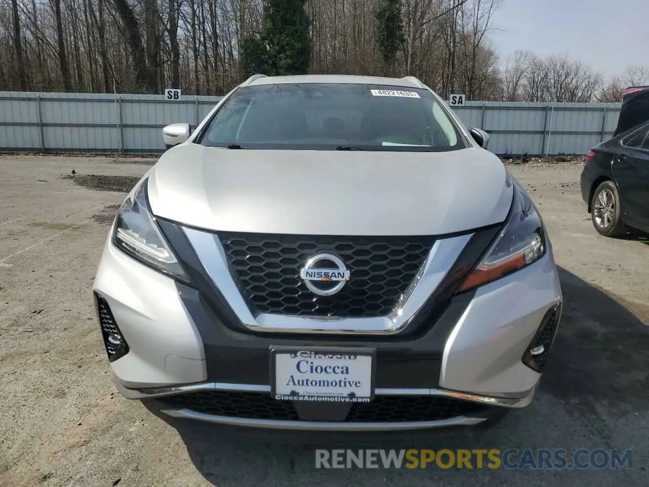 5 fotografías del automóvil dañado 5N1AZ2DS0LN122118 NISSAN MURANO 2020