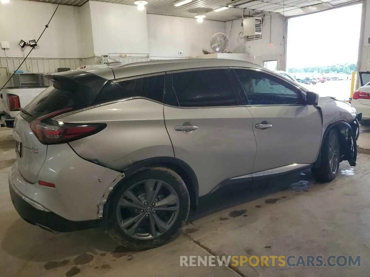 3 fotografías del automóvil dañado 5N1AZ2DS3LN113056 NISSAN MURANO 2020