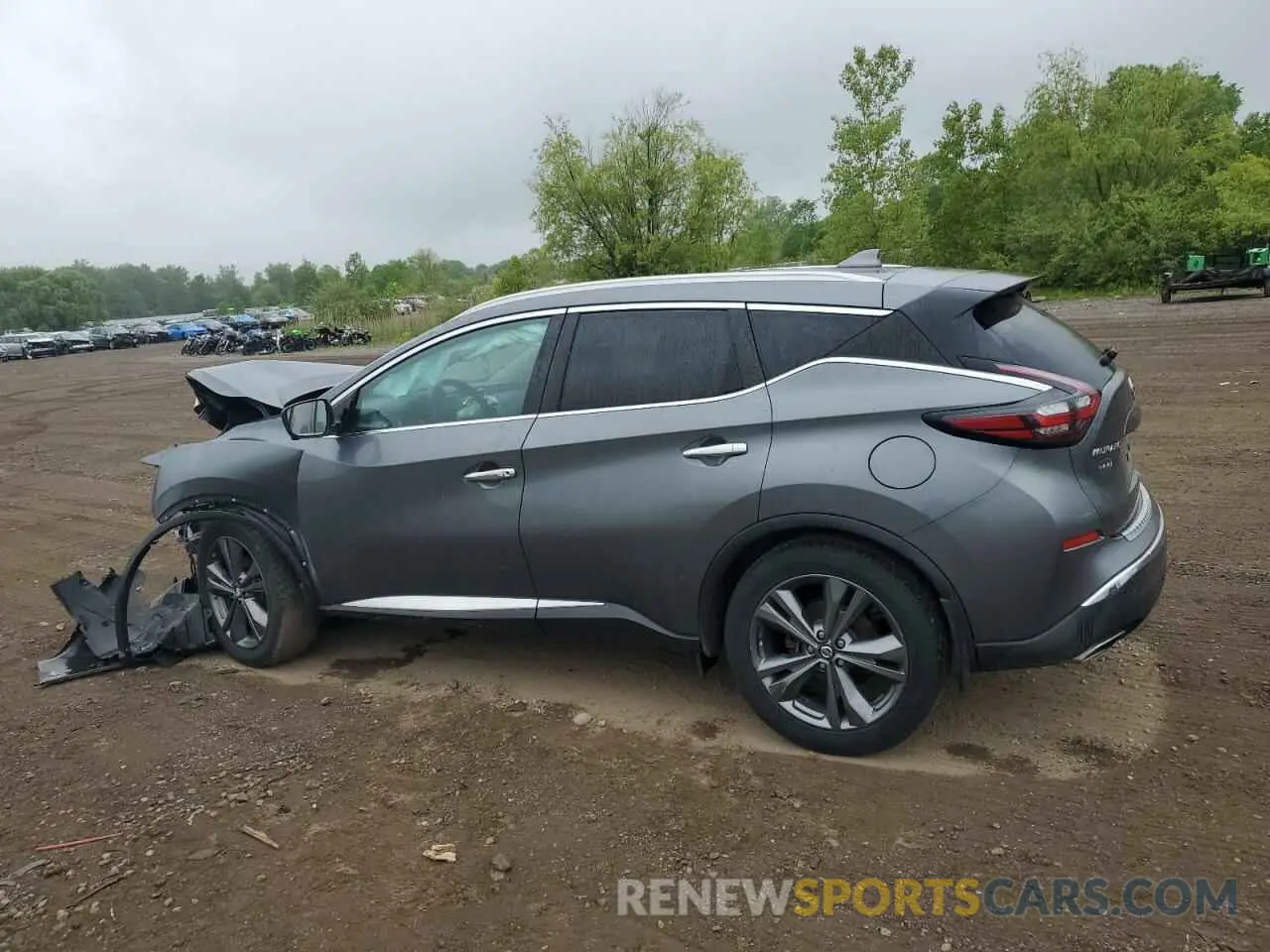 2 fotografías del automóvil dañado 5N1AZ2DS5LN127010 NISSAN MURANO 2020