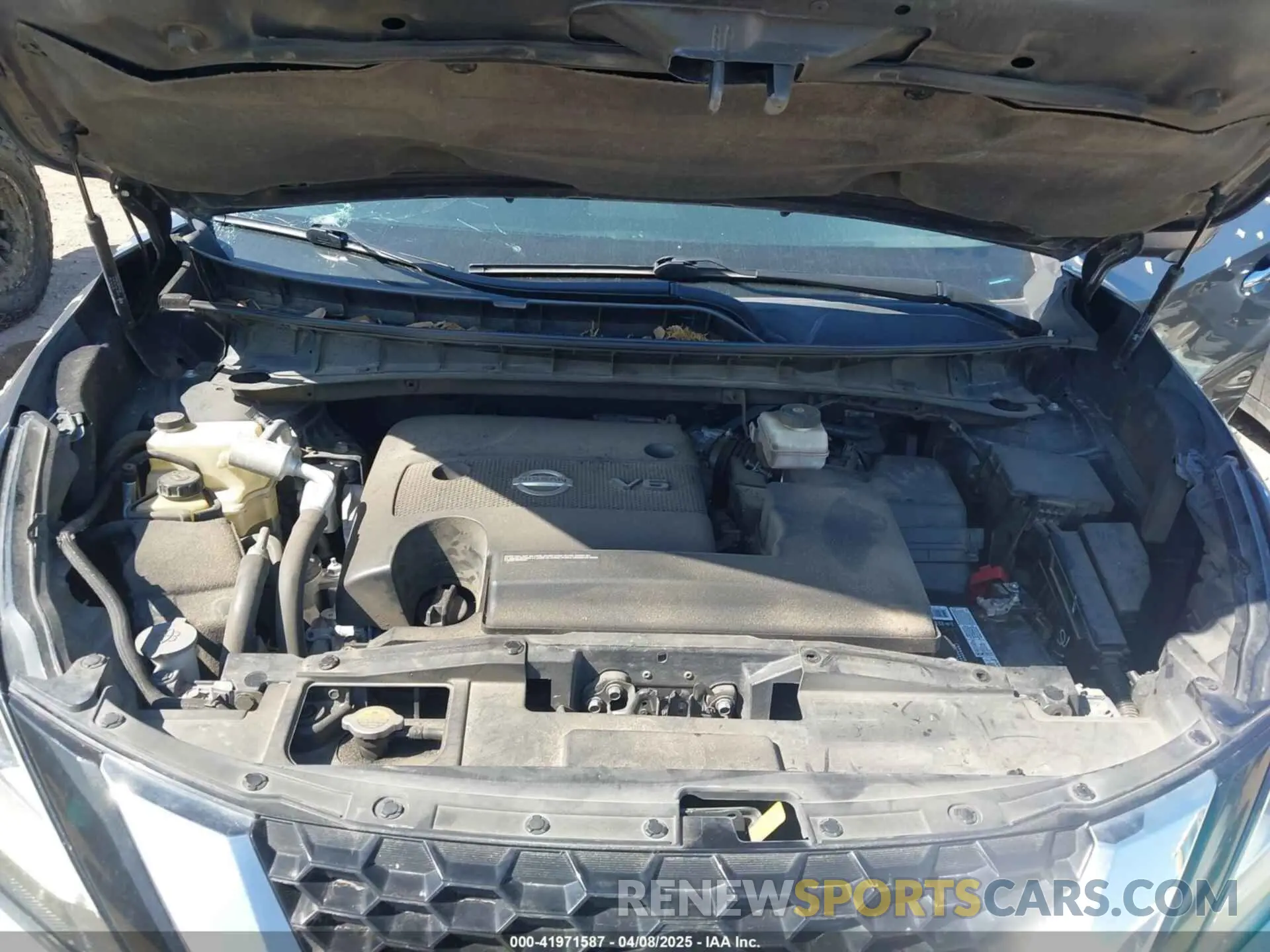 10 fotografías del automóvil dañado 5N1AZ2DS8LN116213 NISSAN MURANO 2020