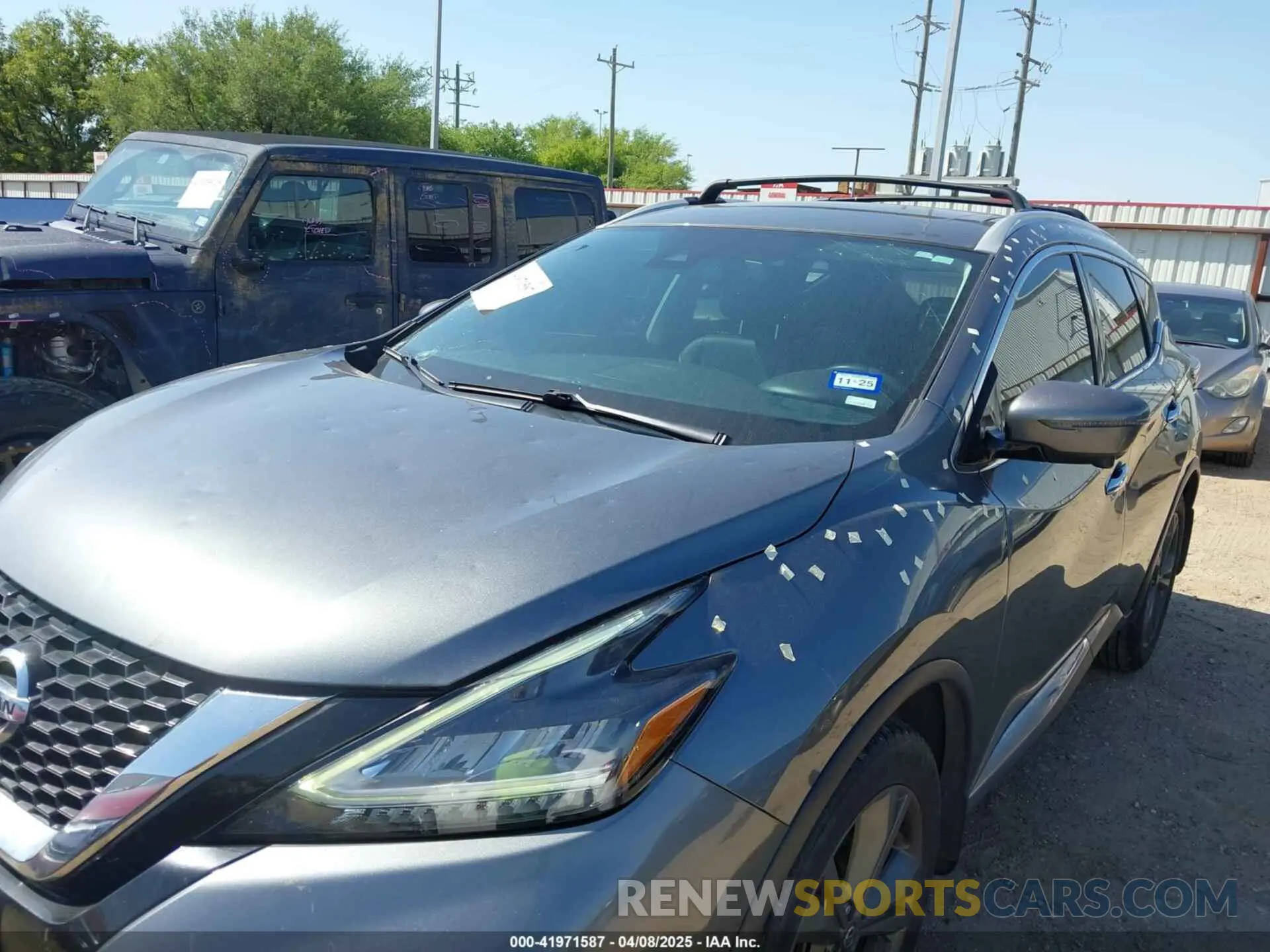 6 fotografías del automóvil dañado 5N1AZ2DS8LN116213 NISSAN MURANO 2020