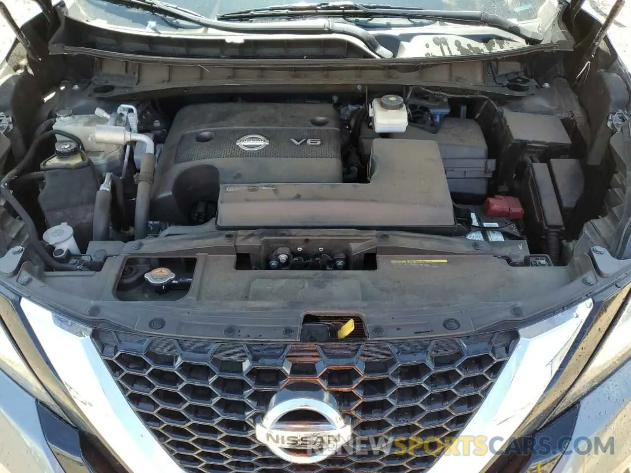 12 fotografías del automóvil dañado 5N1AZ2AJ0MC145553 NISSAN MURANO 2021