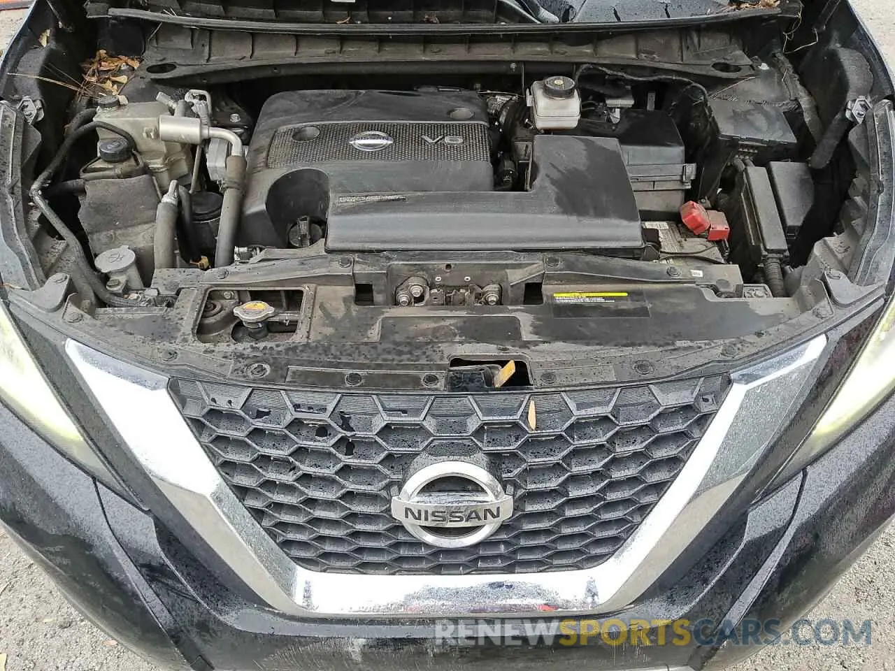 11 fotografías del automóvil dañado 5N1AZ2AJ3MC131338 NISSAN MURANO 2021