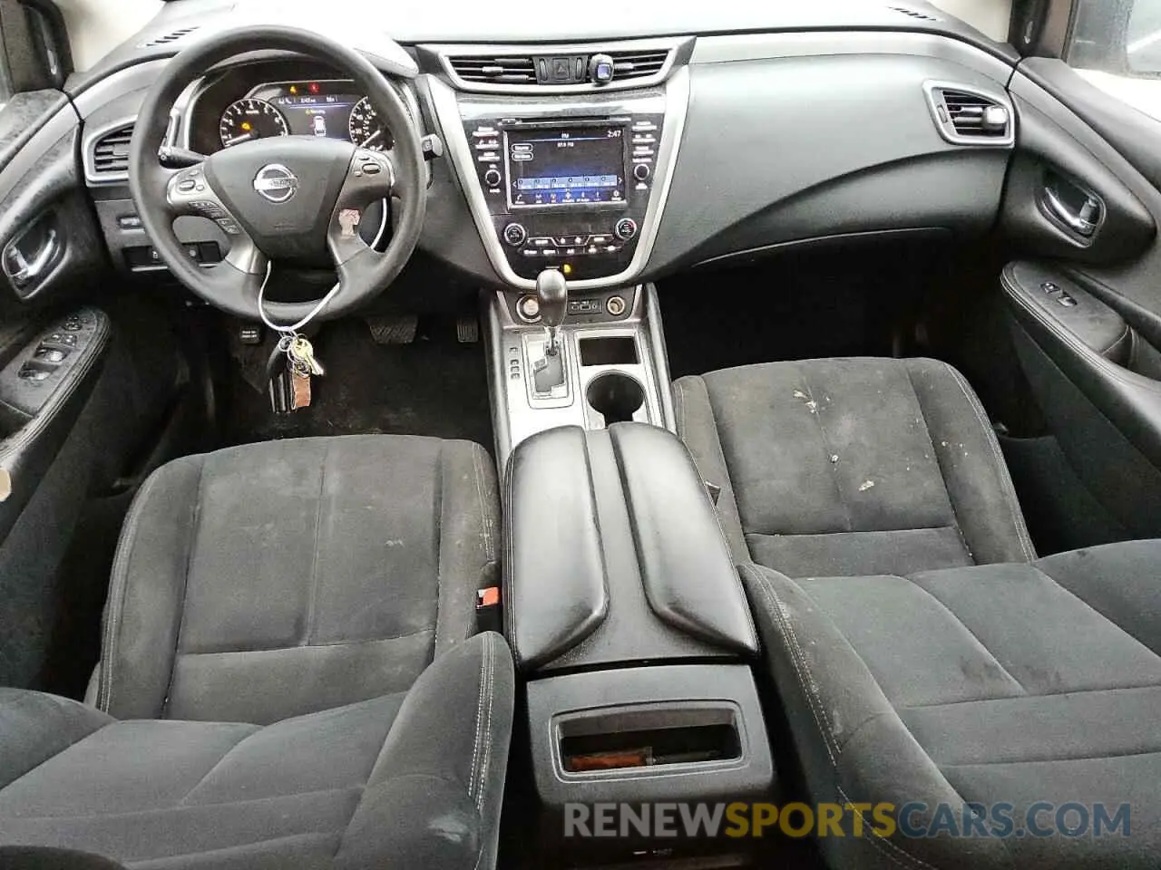 8 fotografías del automóvil dañado 5N1AZ2AJ3MC131338 NISSAN MURANO 2021