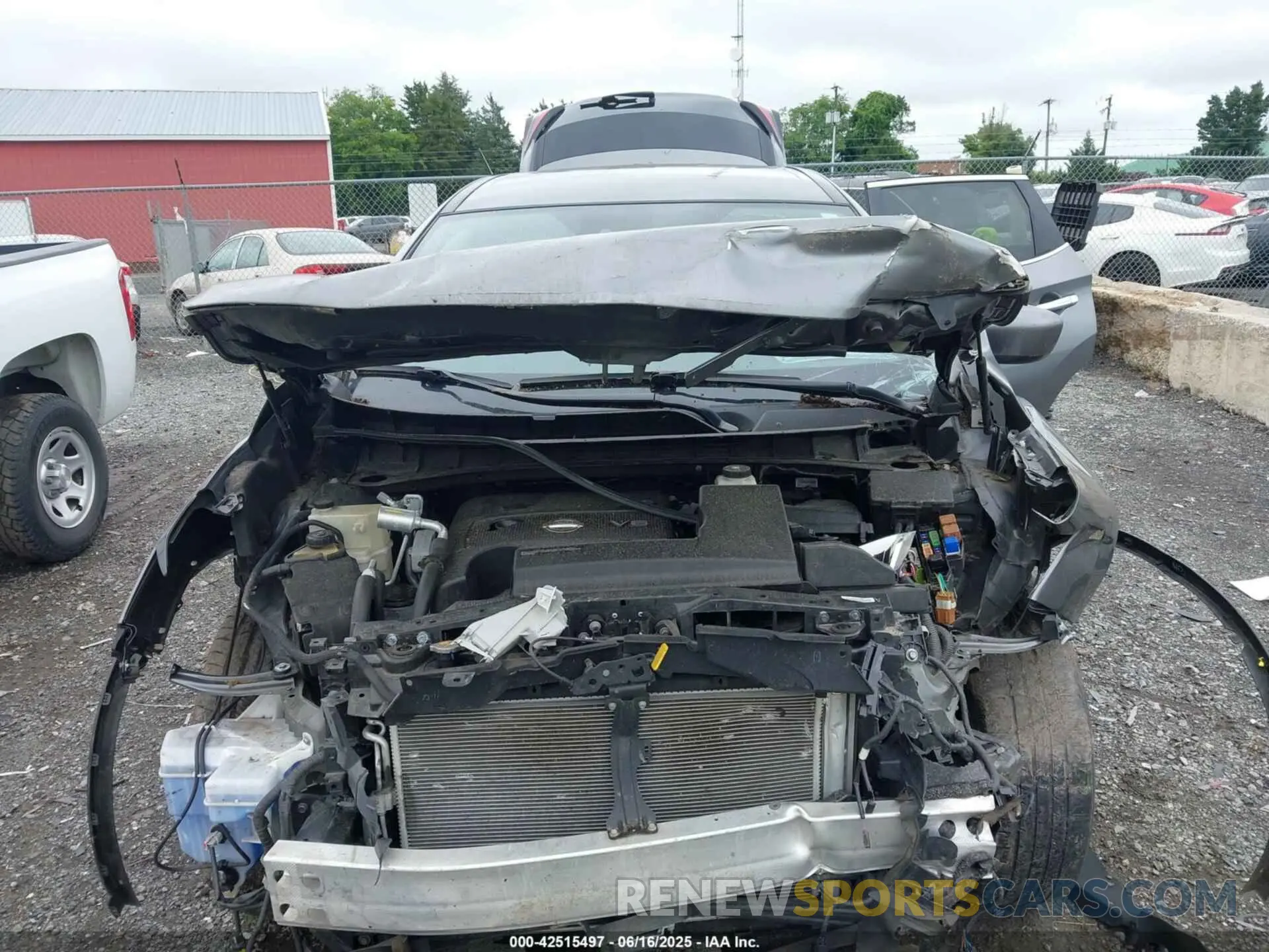 10 fotografías del automóvil dañado 5N1AZ2AJ4MC130442 NISSAN MURANO 2021