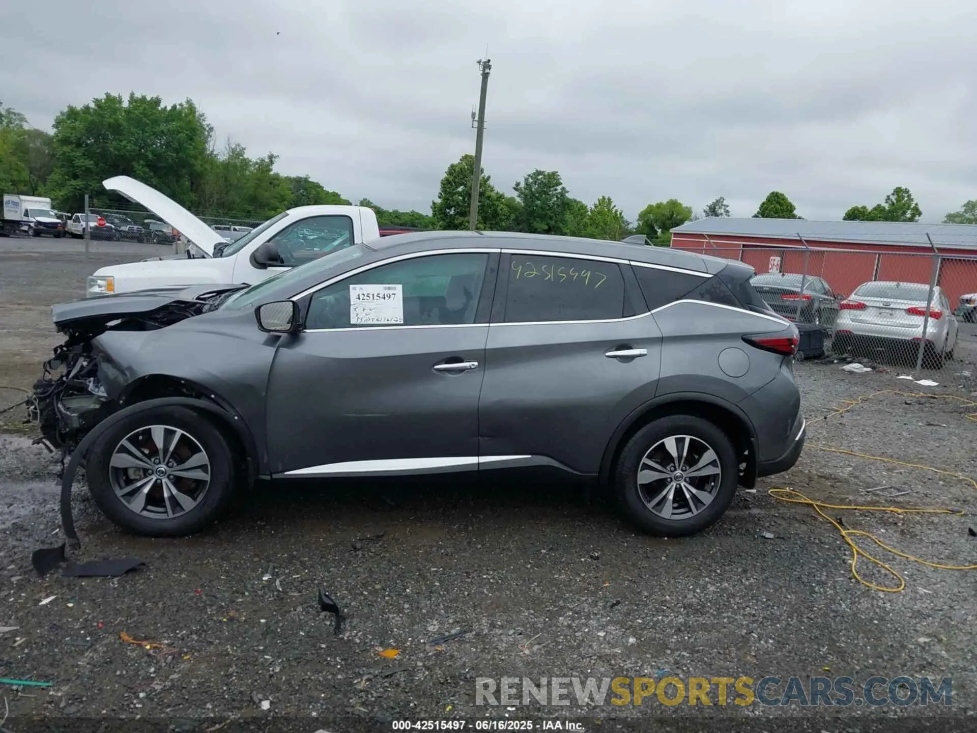 14 fotografías del automóvil dañado 5N1AZ2AJ4MC130442 NISSAN MURANO 2021