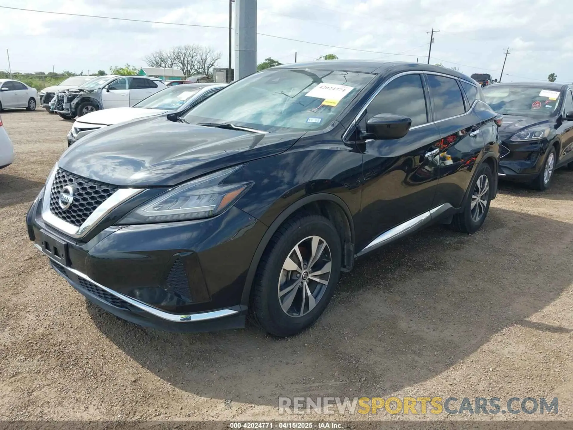 2 fotografías del automóvil dañado 5N1AZ2AJ4MC146446 NISSAN MURANO 2021