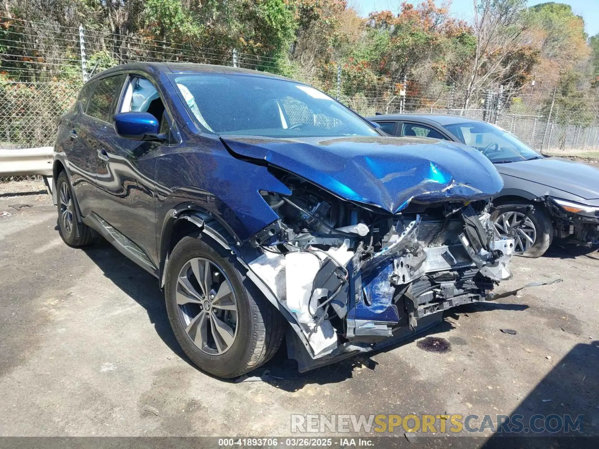 1 fotografías del automóvil dañado 5N1AZ2AJ7MC113487 NISSAN MURANO 2021