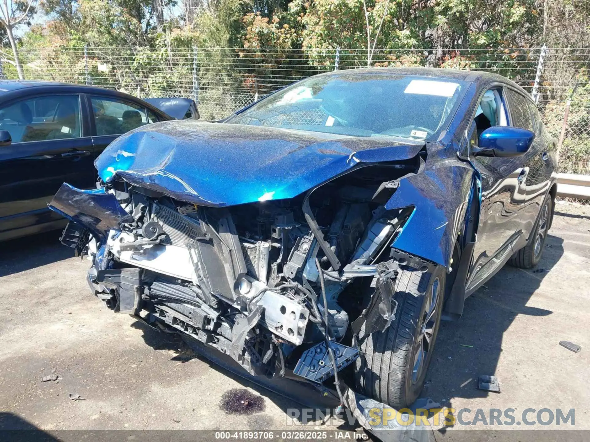 11 fotografías del automóvil dañado 5N1AZ2AJ7MC113487 NISSAN MURANO 2021