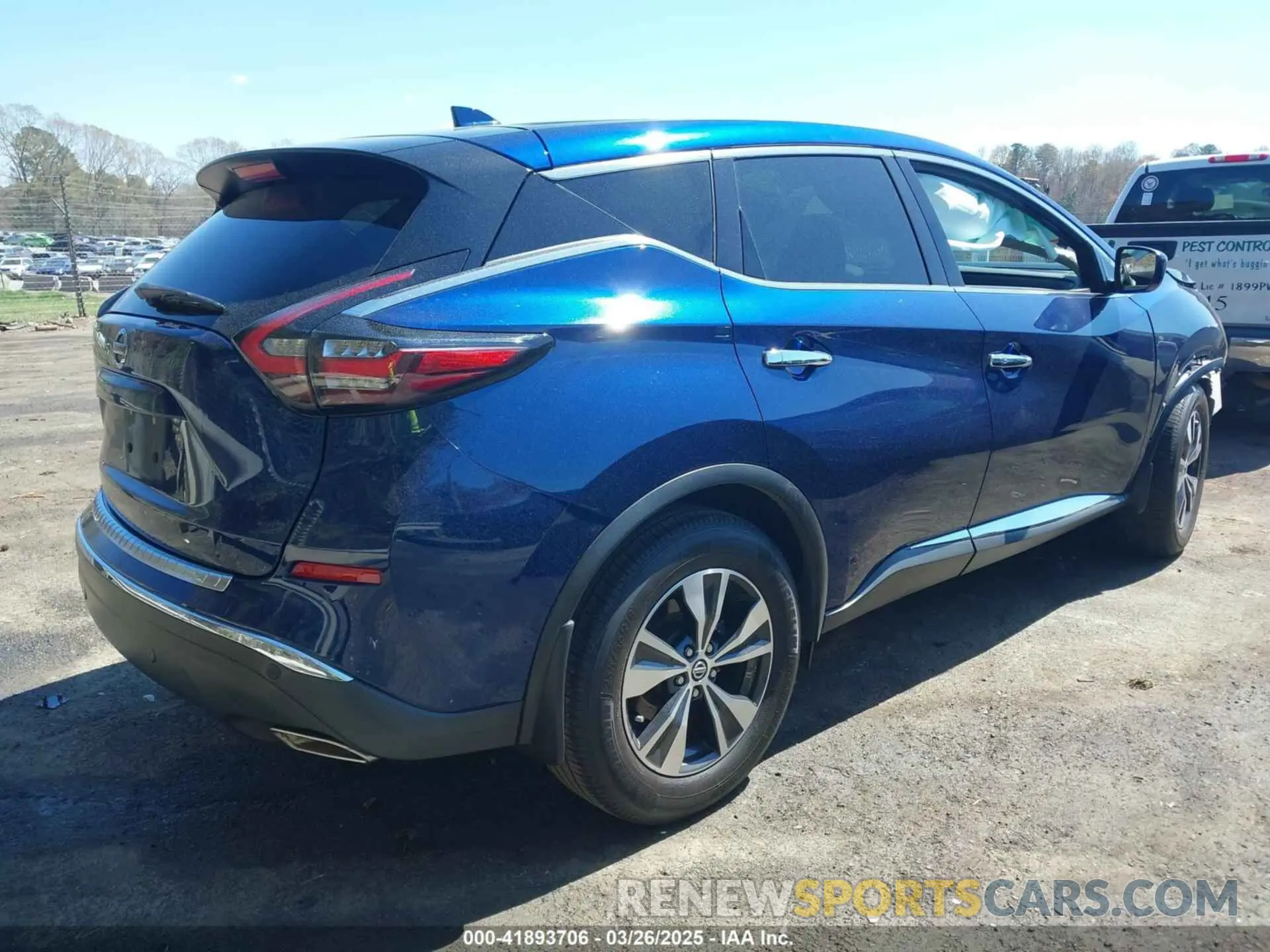 4 fotografías del automóvil dañado 5N1AZ2AJ7MC113487 NISSAN MURANO 2021