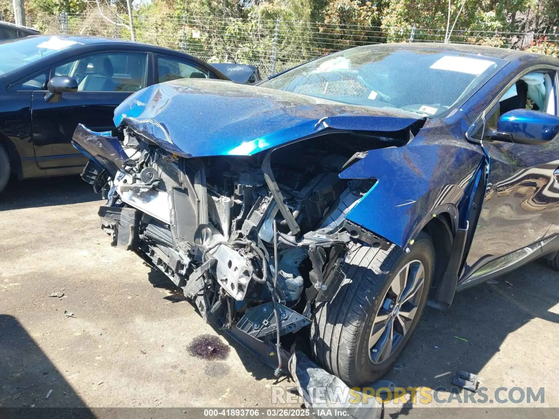 6 fotografías del automóvil dañado 5N1AZ2AJ7MC113487 NISSAN MURANO 2021