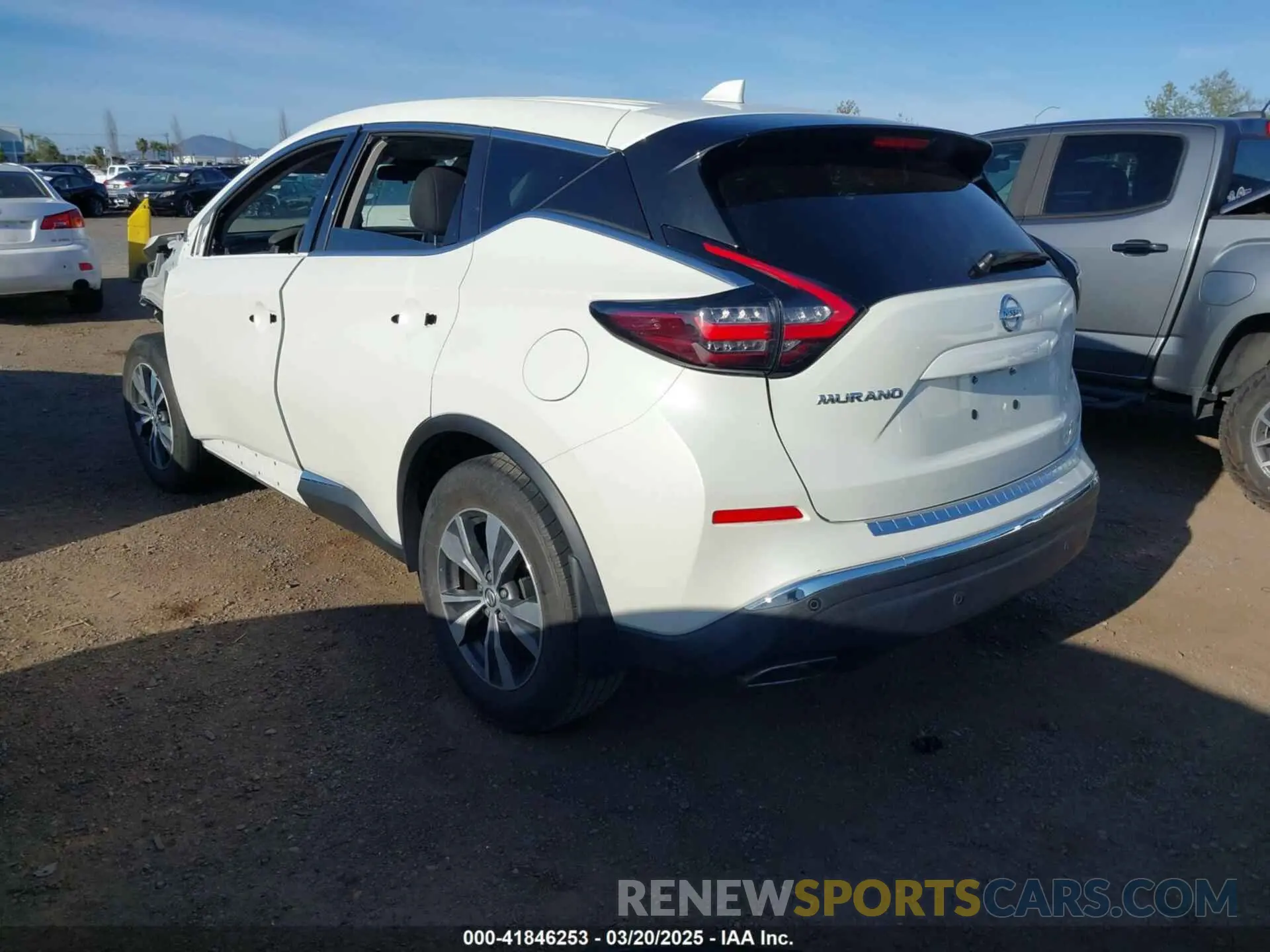 3 fotografías del automóvil dañado 5N1AZ2AJ7MC135523 NISSAN MURANO 2021