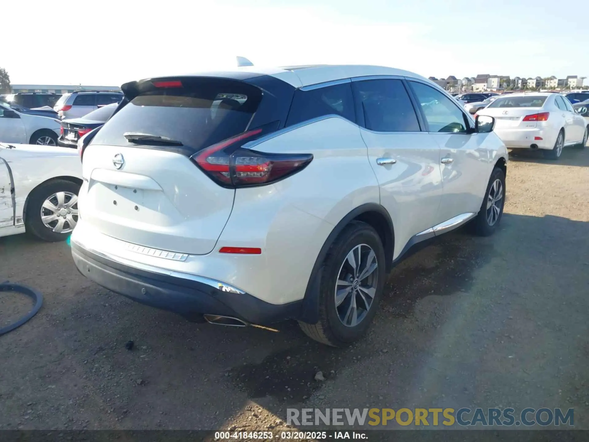 4 fotografías del automóvil dañado 5N1AZ2AJ7MC135523 NISSAN MURANO 2021
