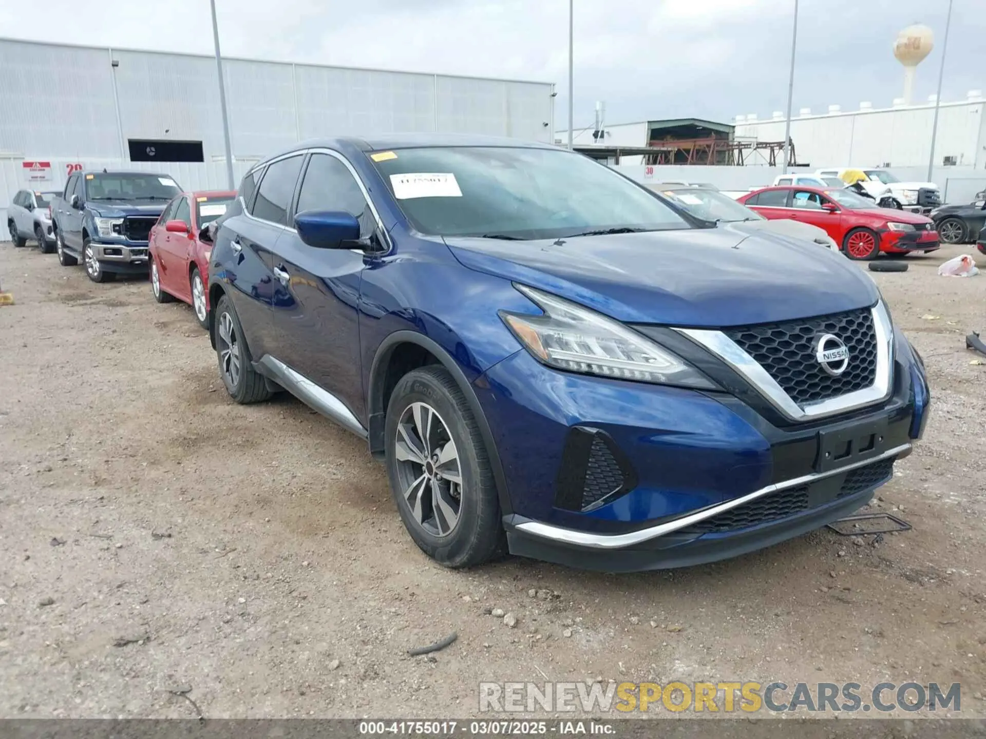 1 fotografías del automóvil dañado 5N1AZ2AJ9MC107447 NISSAN MURANO 2021