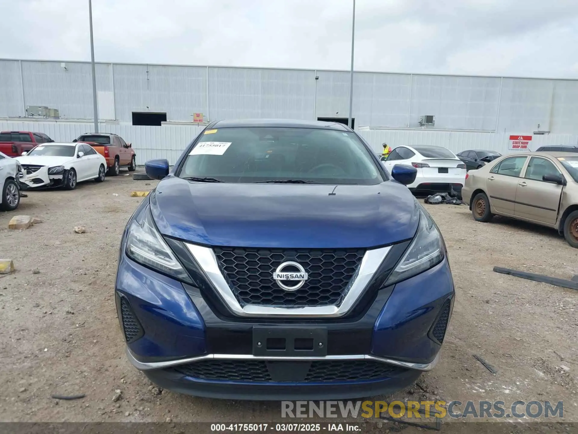 13 fotografías del automóvil dañado 5N1AZ2AJ9MC107447 NISSAN MURANO 2021
