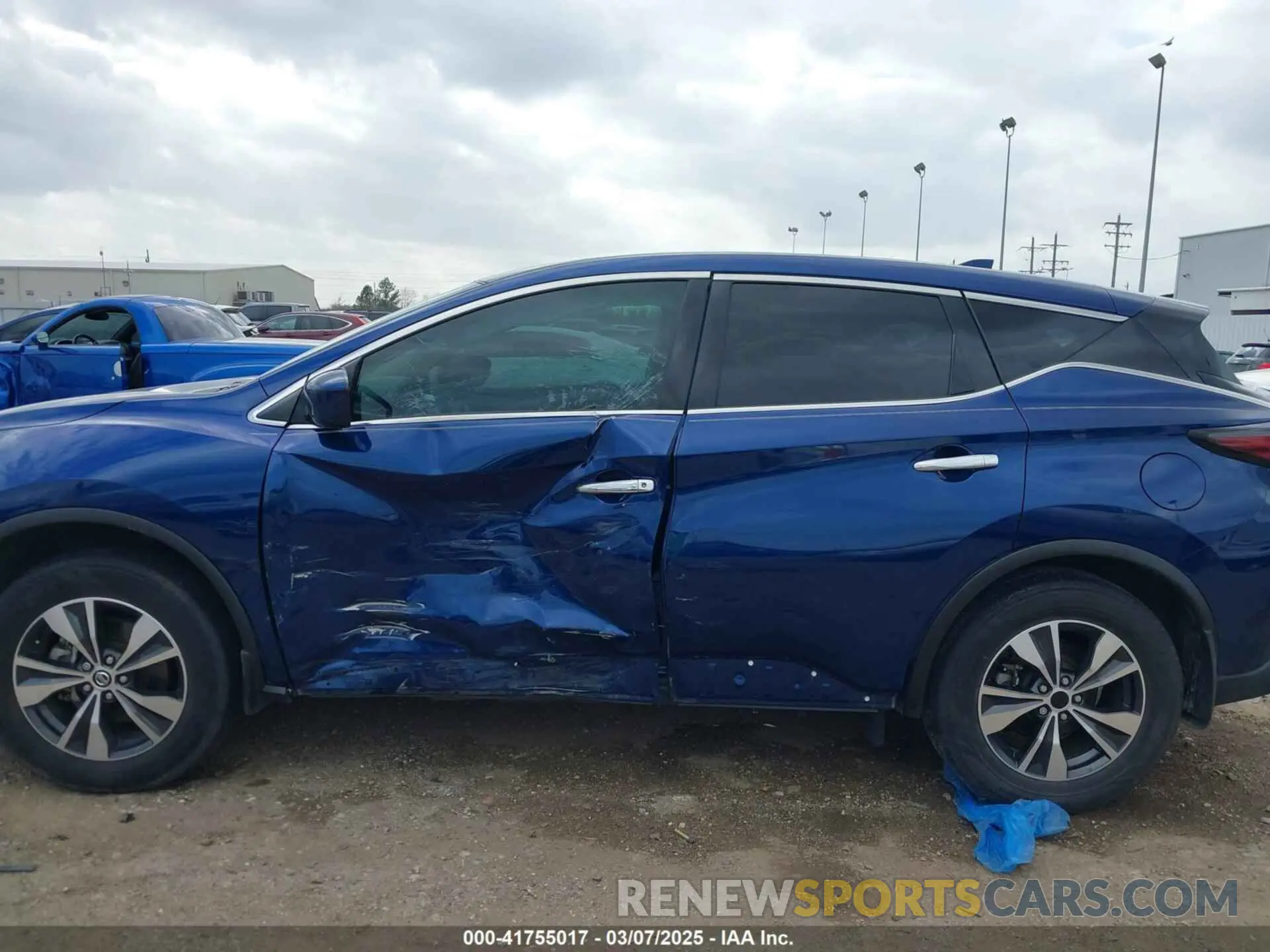 15 fotografías del automóvil dañado 5N1AZ2AJ9MC107447 NISSAN MURANO 2021