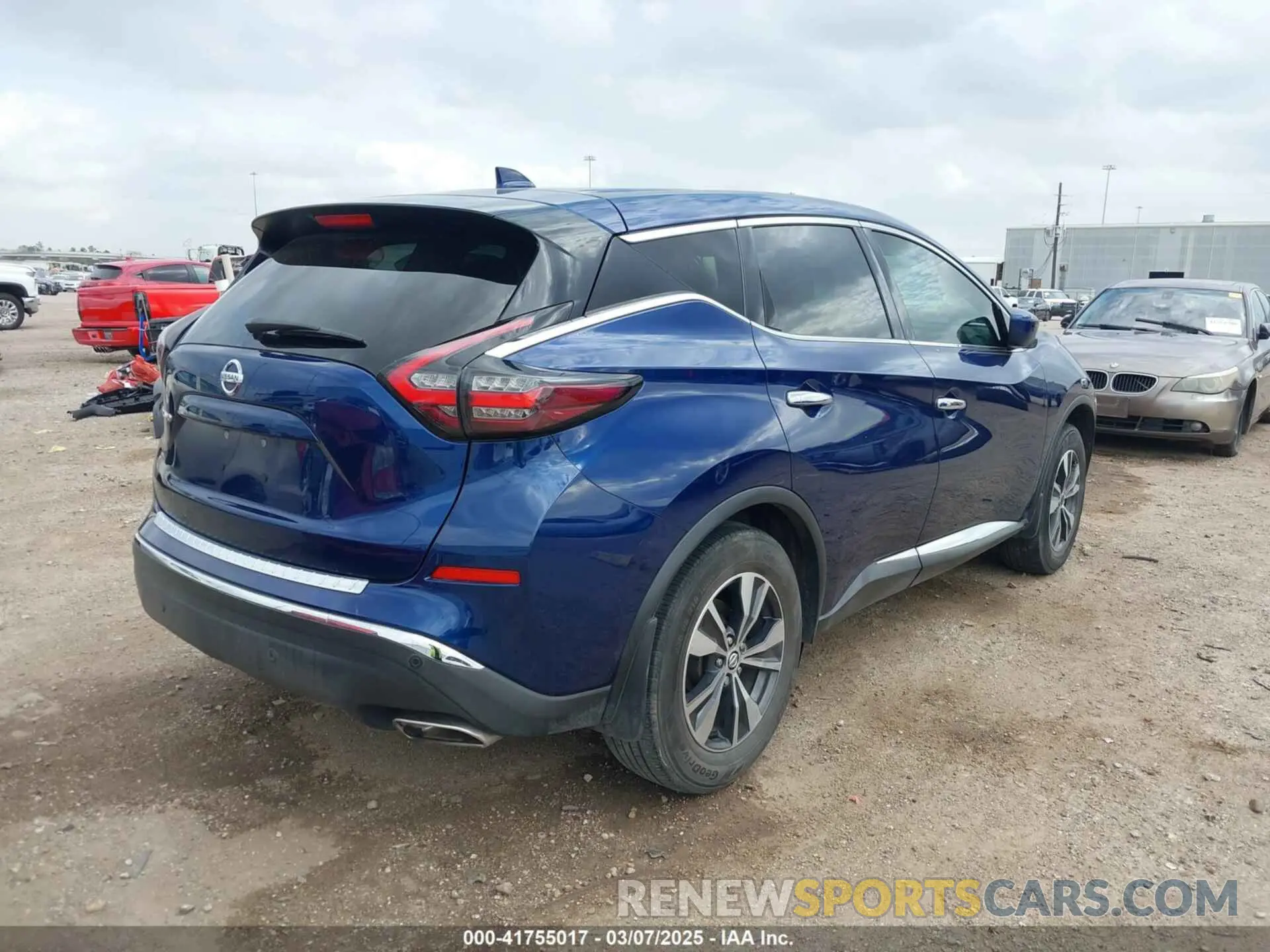 4 fotografías del automóvil dañado 5N1AZ2AJ9MC107447 NISSAN MURANO 2021