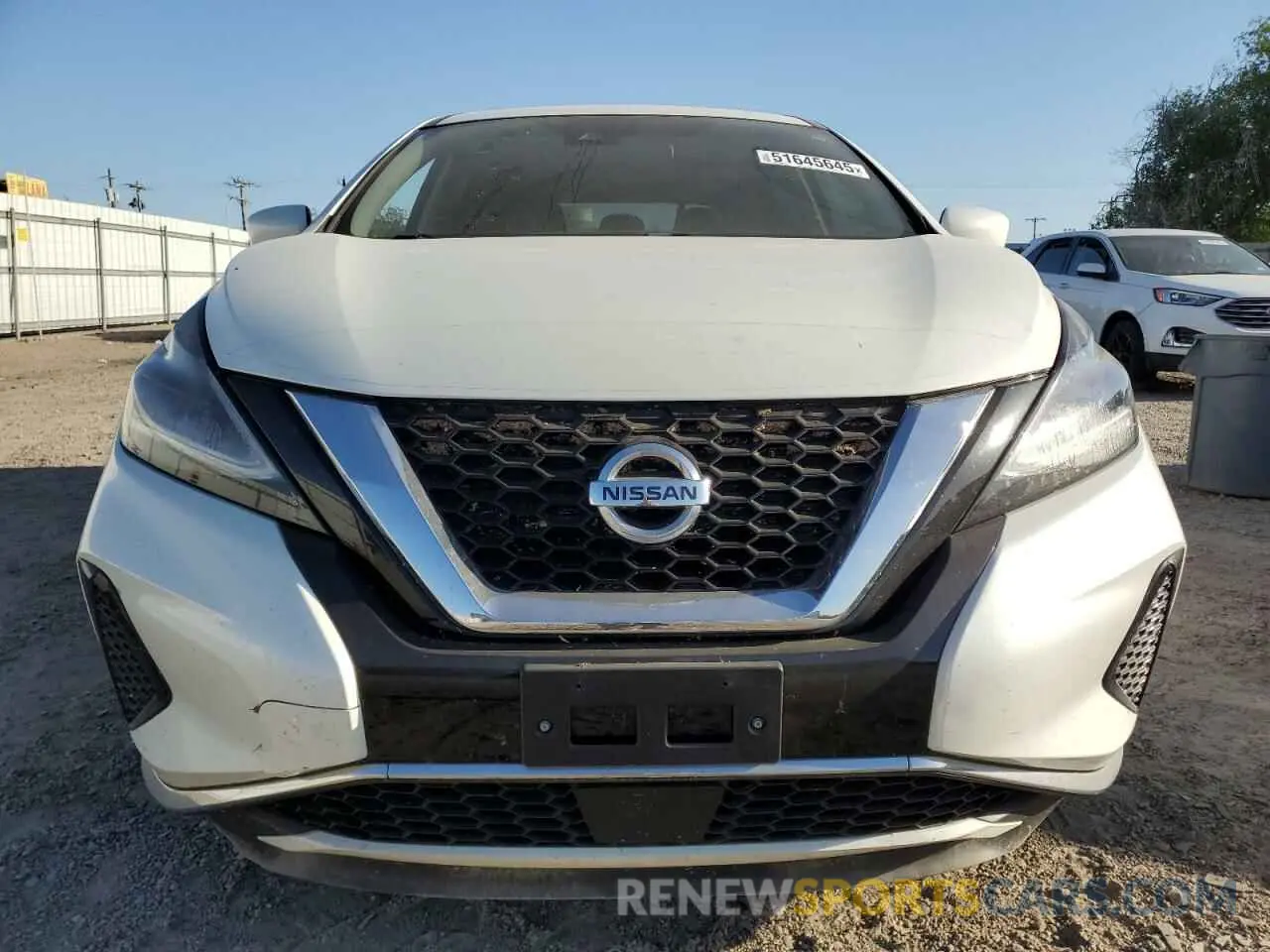 5 fotografías del automóvil dañado 5N1AZ2AJXMC106257 NISSAN MURANO 2021