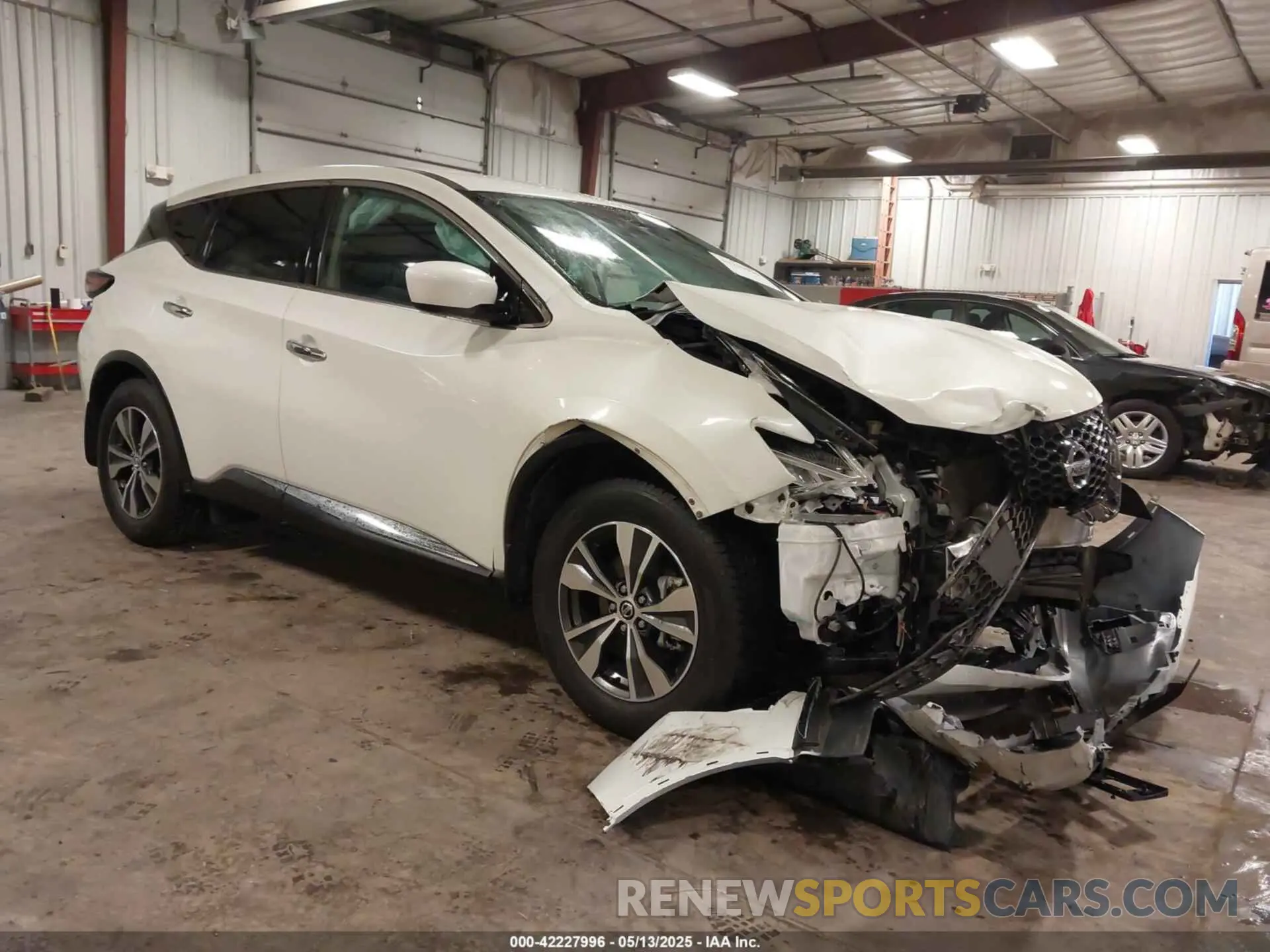 1 fotografías del automóvil dañado 5N1AZ2AS0MC117468 NISSAN MURANO 2021