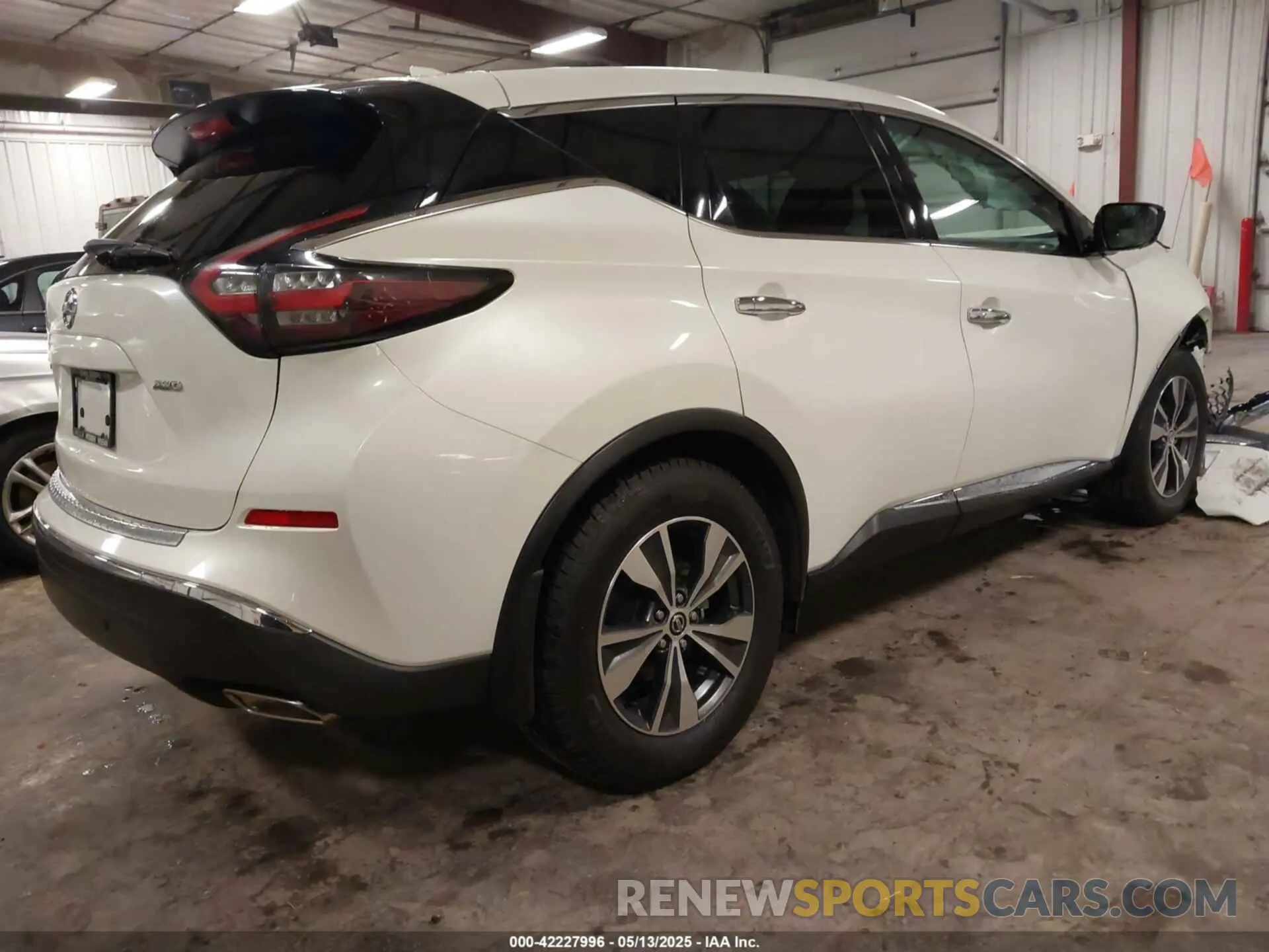 4 fotografías del automóvil dañado 5N1AZ2AS0MC117468 NISSAN MURANO 2021
